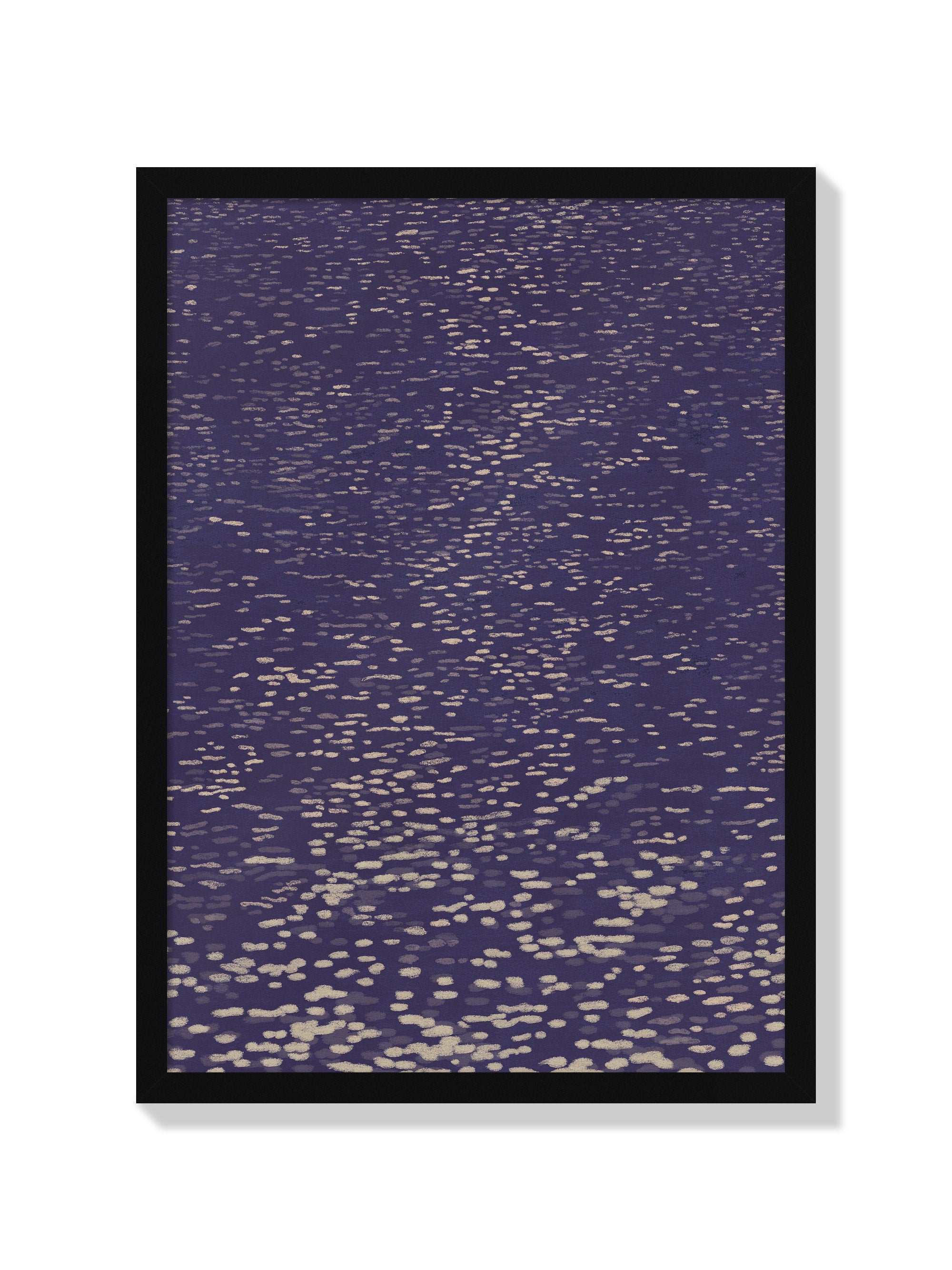 The Sea (moonlight Variation) - Sophie Deller  - Black Frame |frame=Black Frame|