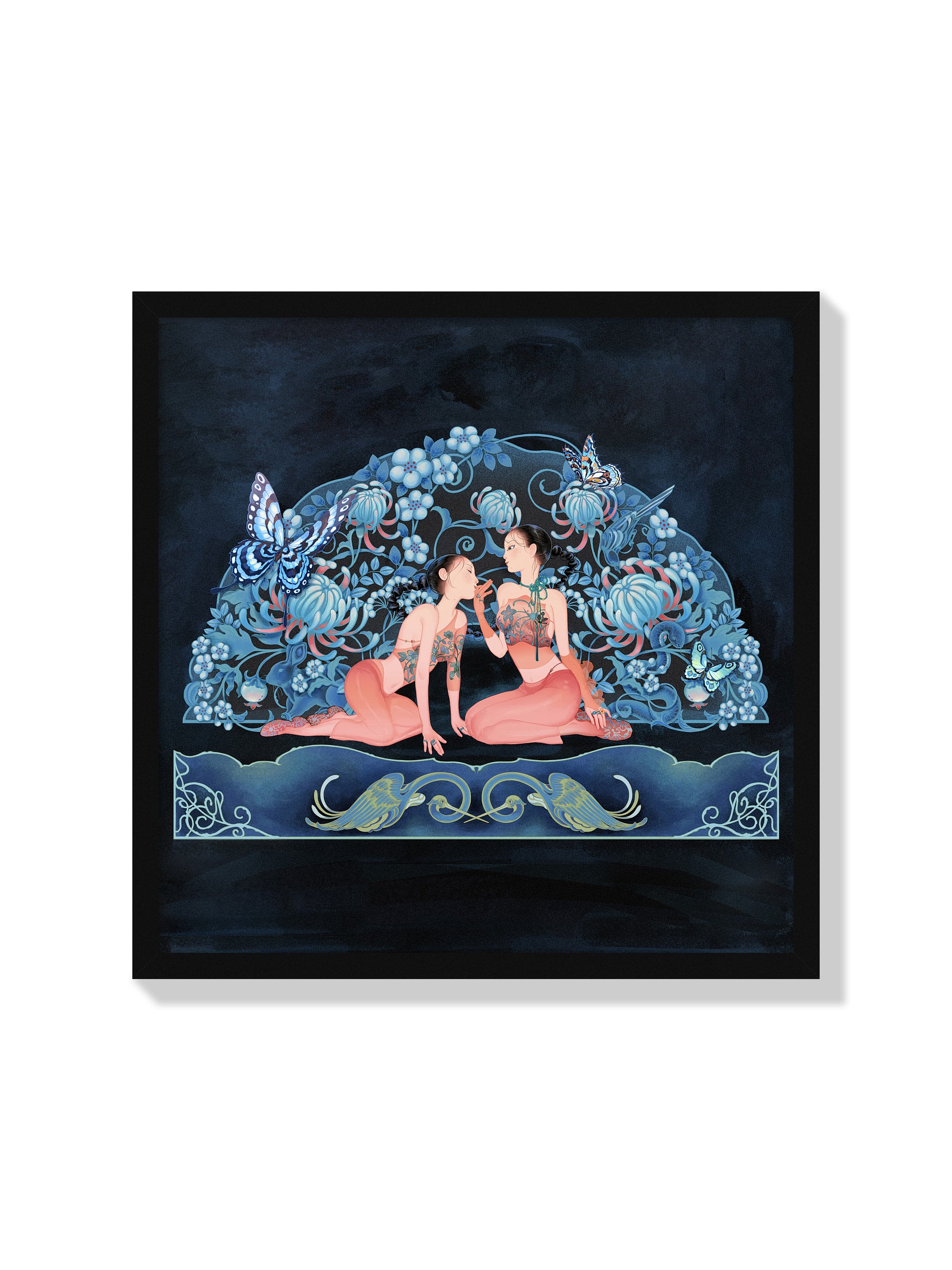 Garden of Blue - Toma Nguyễn - Black Frame |frame=Black Frame|