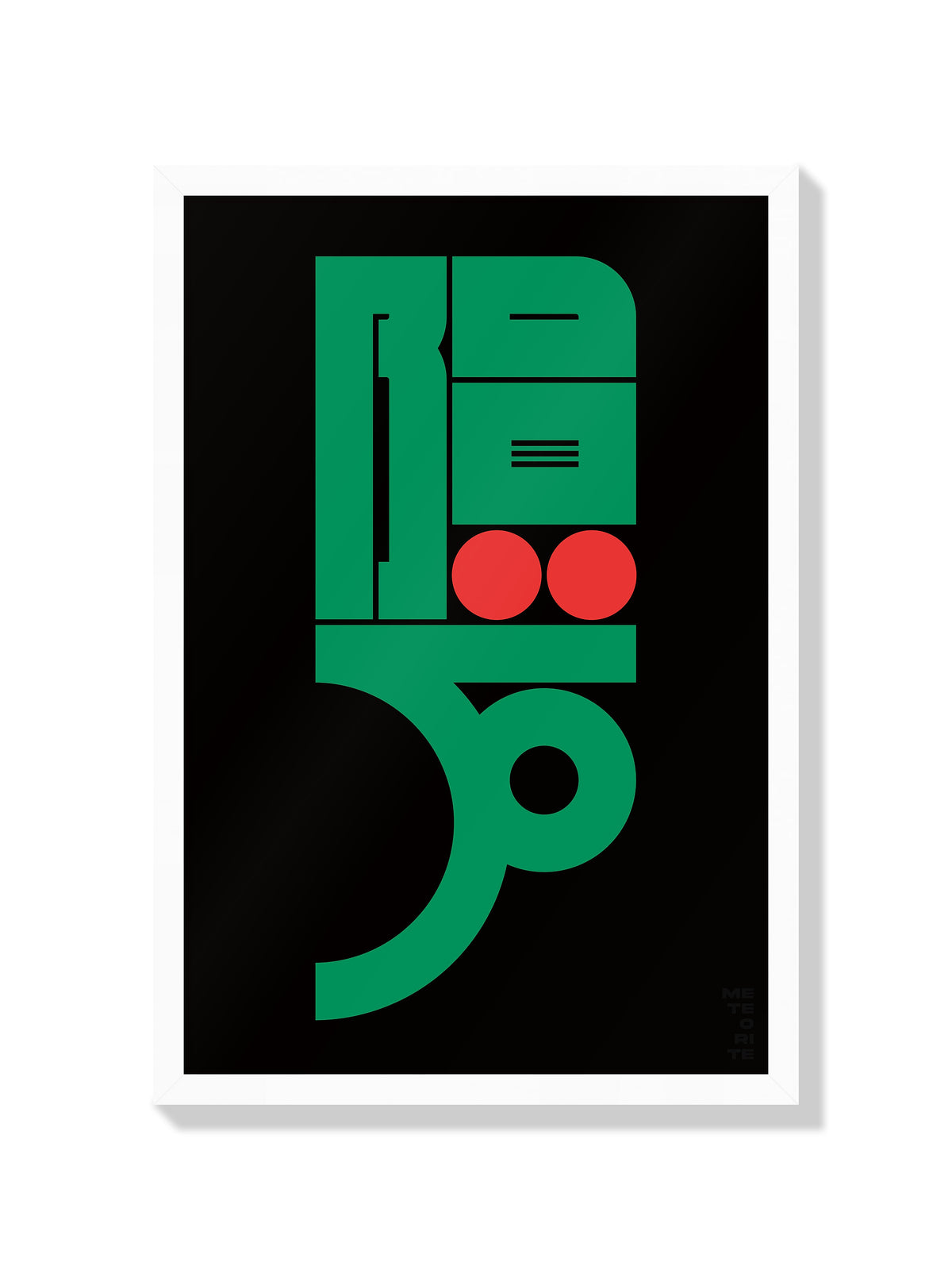 隕石#2 (Meteorite) - Kenichi Minami - White Frame |frame=White Frame|