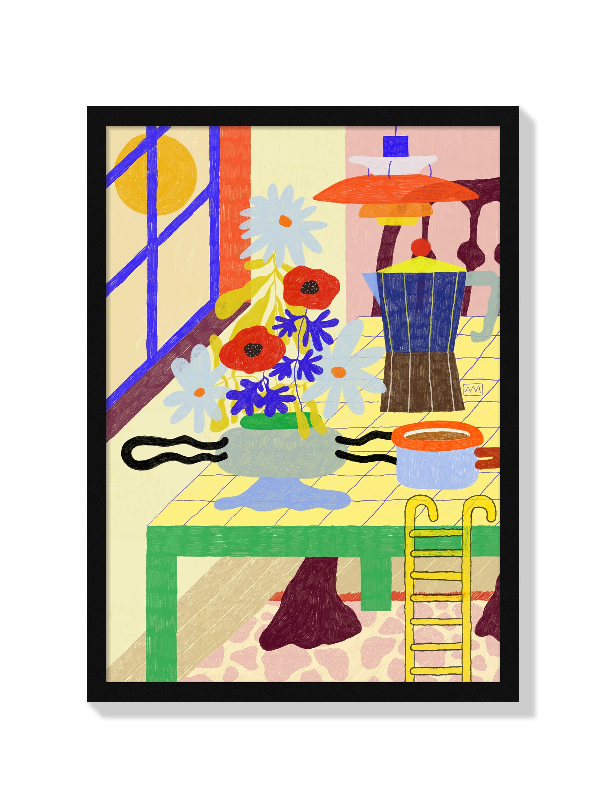 SLOW MORNINGS - projekt AM - Black Frame |frame=Black Frame|