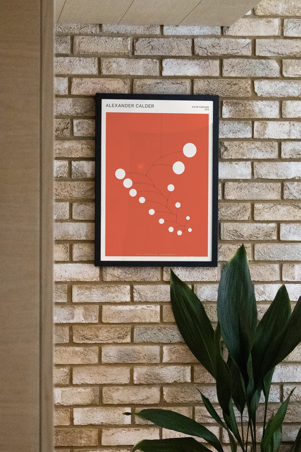 Calder - White Cascade, 1973 - Florent Bodart - East Side Studio - Art Prints