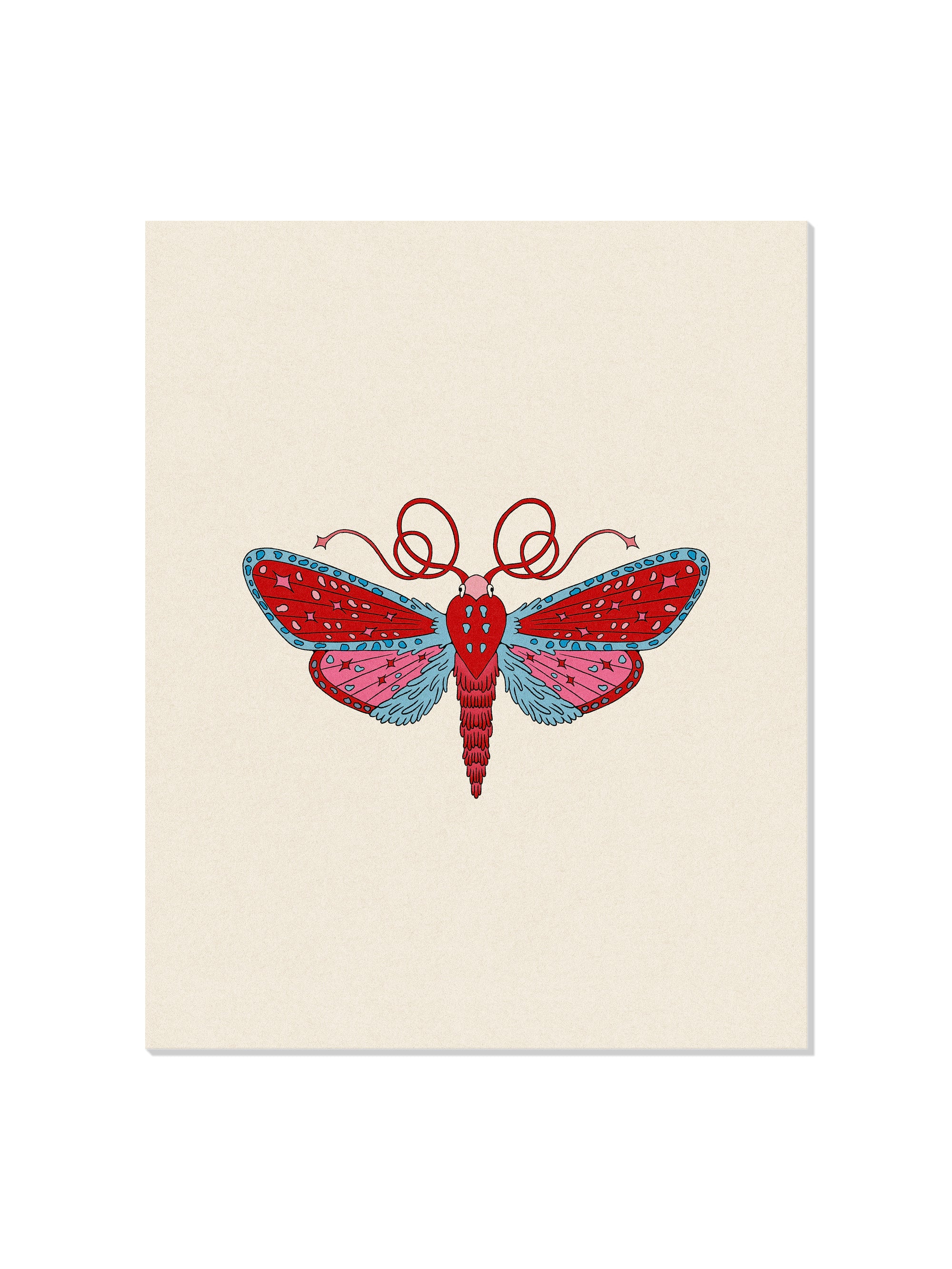 ZEUZERA PYRINA - Maria Barrera - Unframed |frame=Unframed|