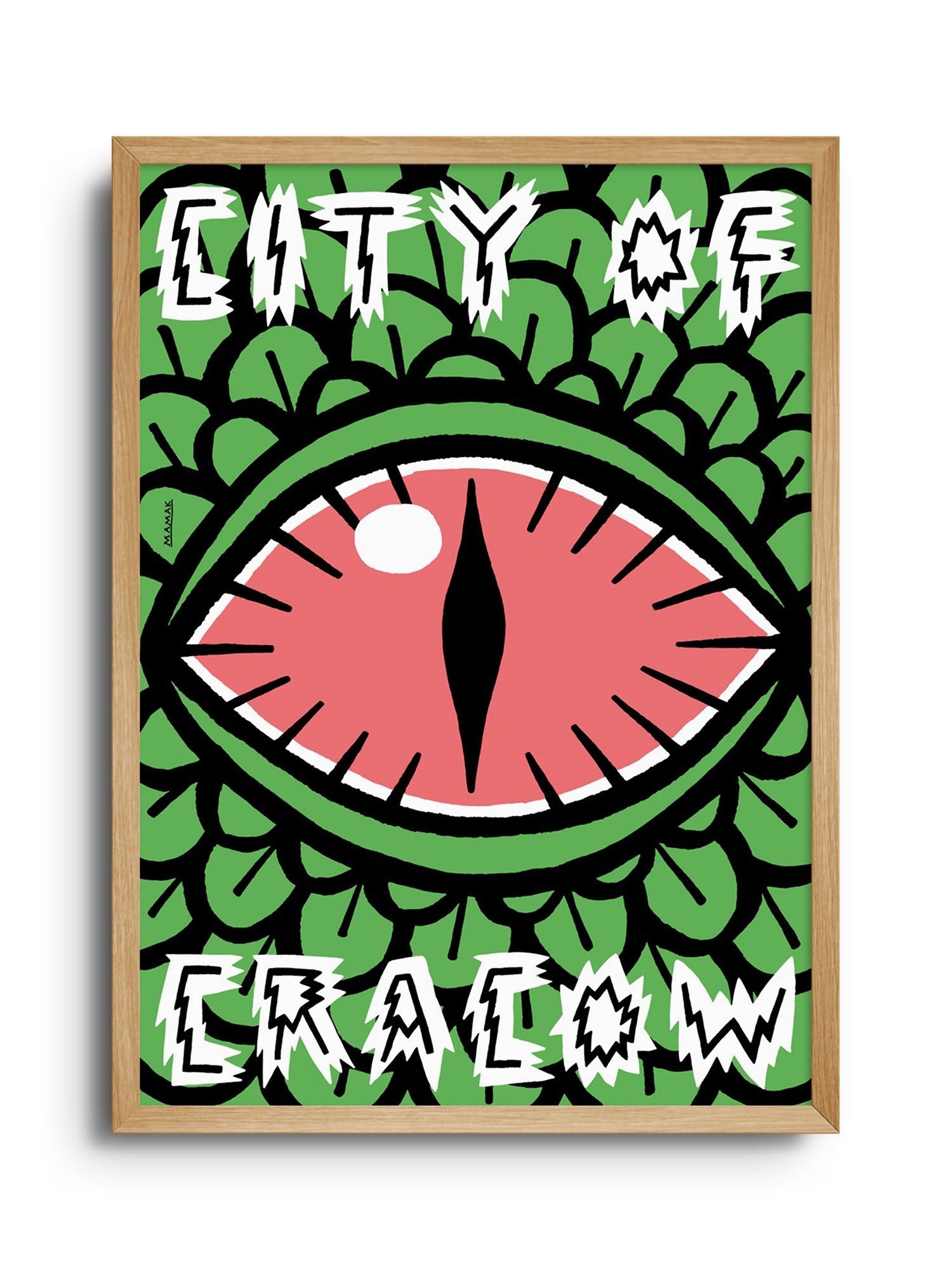 Cracow the City of the Wawel Dragon - Bartosz Mamak - East Side Studio - Art Prints