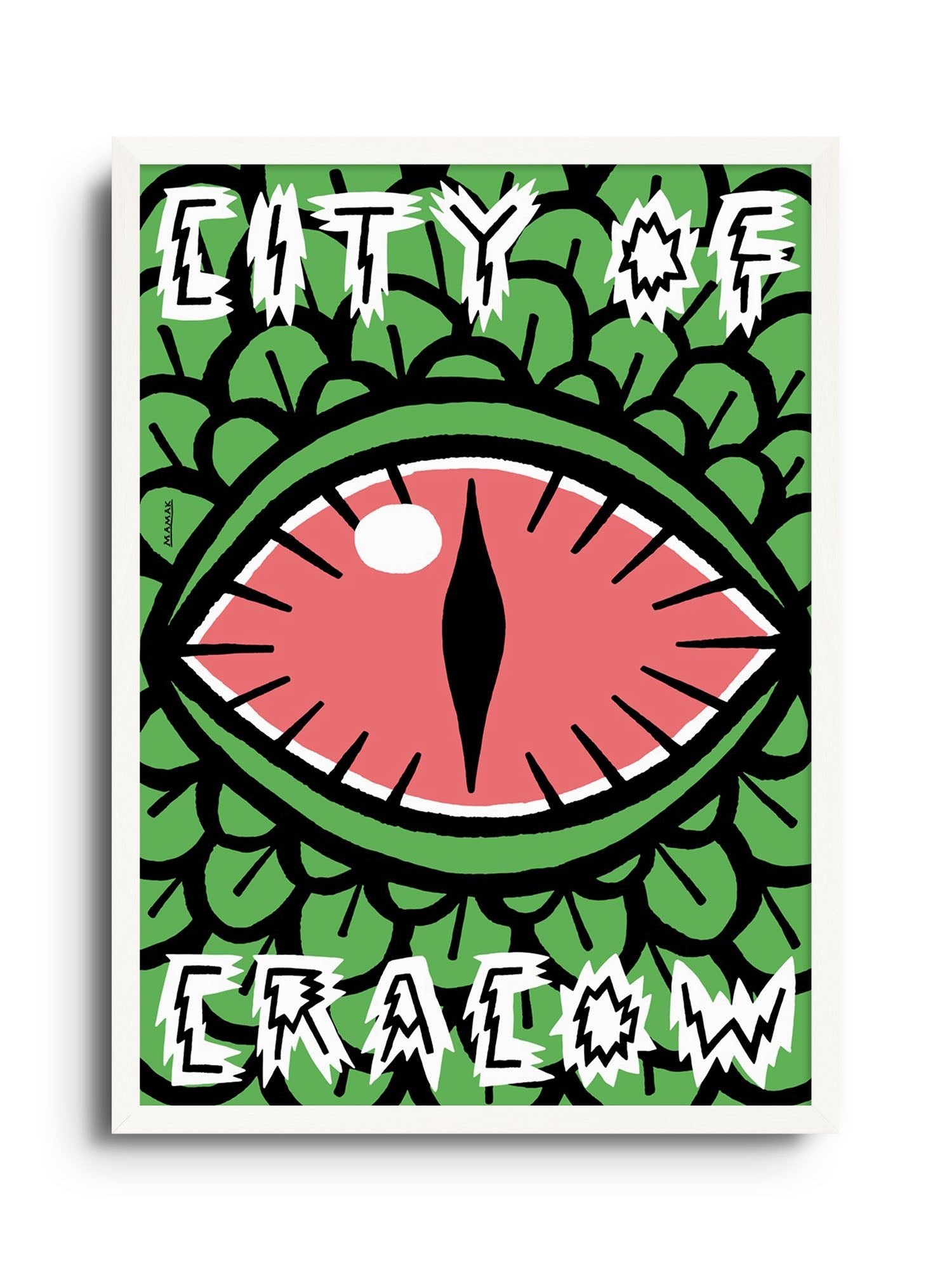 Cracow the City of the Wawel Dragon - Bartosz Mamak - East Side Studio - Art Prints