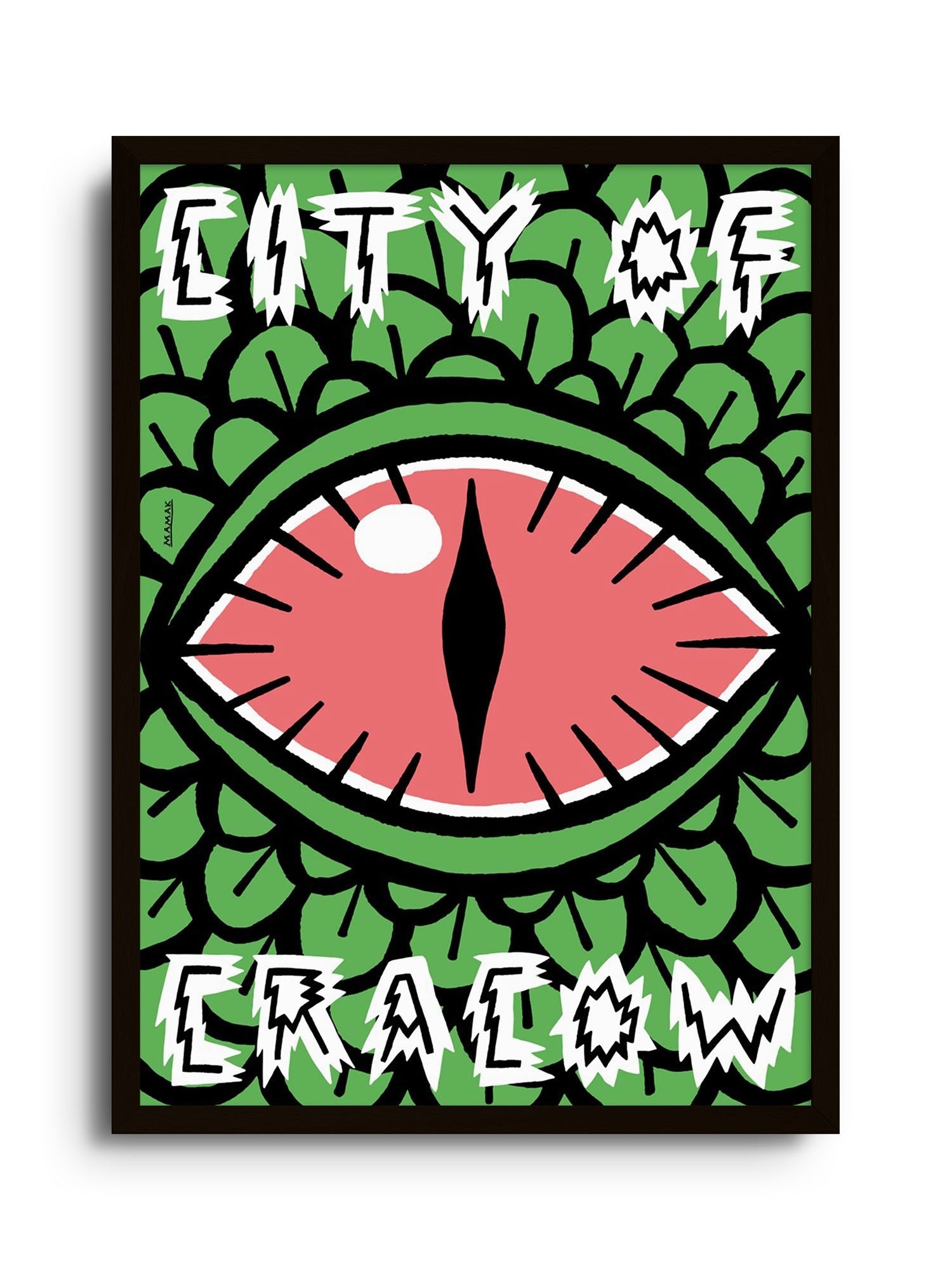 Cracow the City of the Wawel Dragon - Bartosz Mamak - East Side Studio - Art Prints