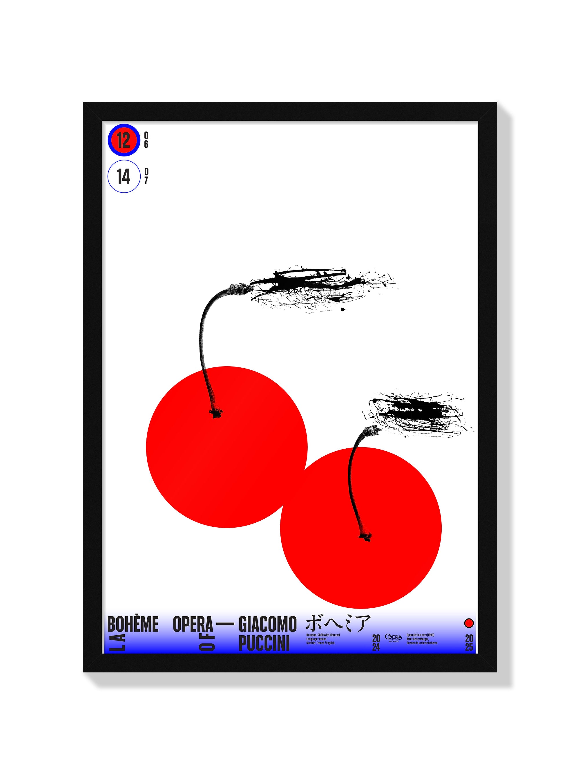 Opere La Bohème.3 - Anastasia Temirkhan - Black Frame |frame=Black Frame|