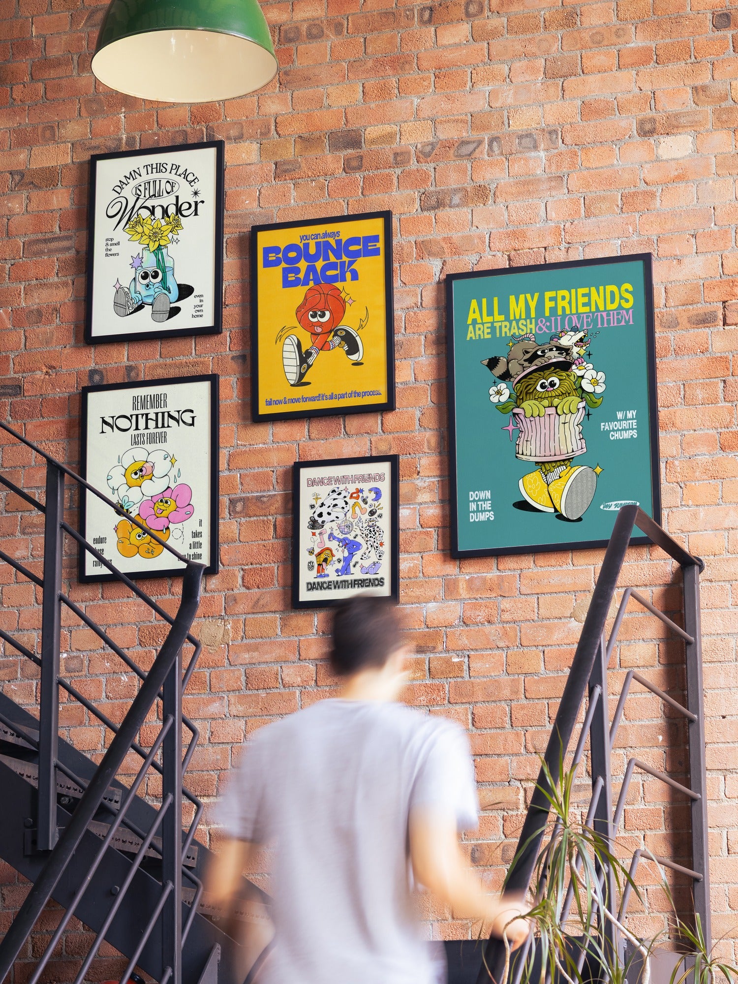 Bounce Back - Yellow - My Sunbeam — Gallery Wall Collection [Style = Lifestyle]