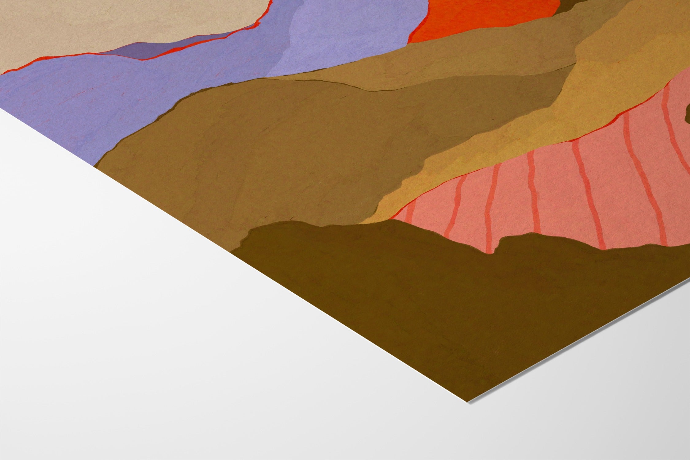Over The Hills - Sophie Deller - Fine Art Paper 200gsm |type=lifestyle|