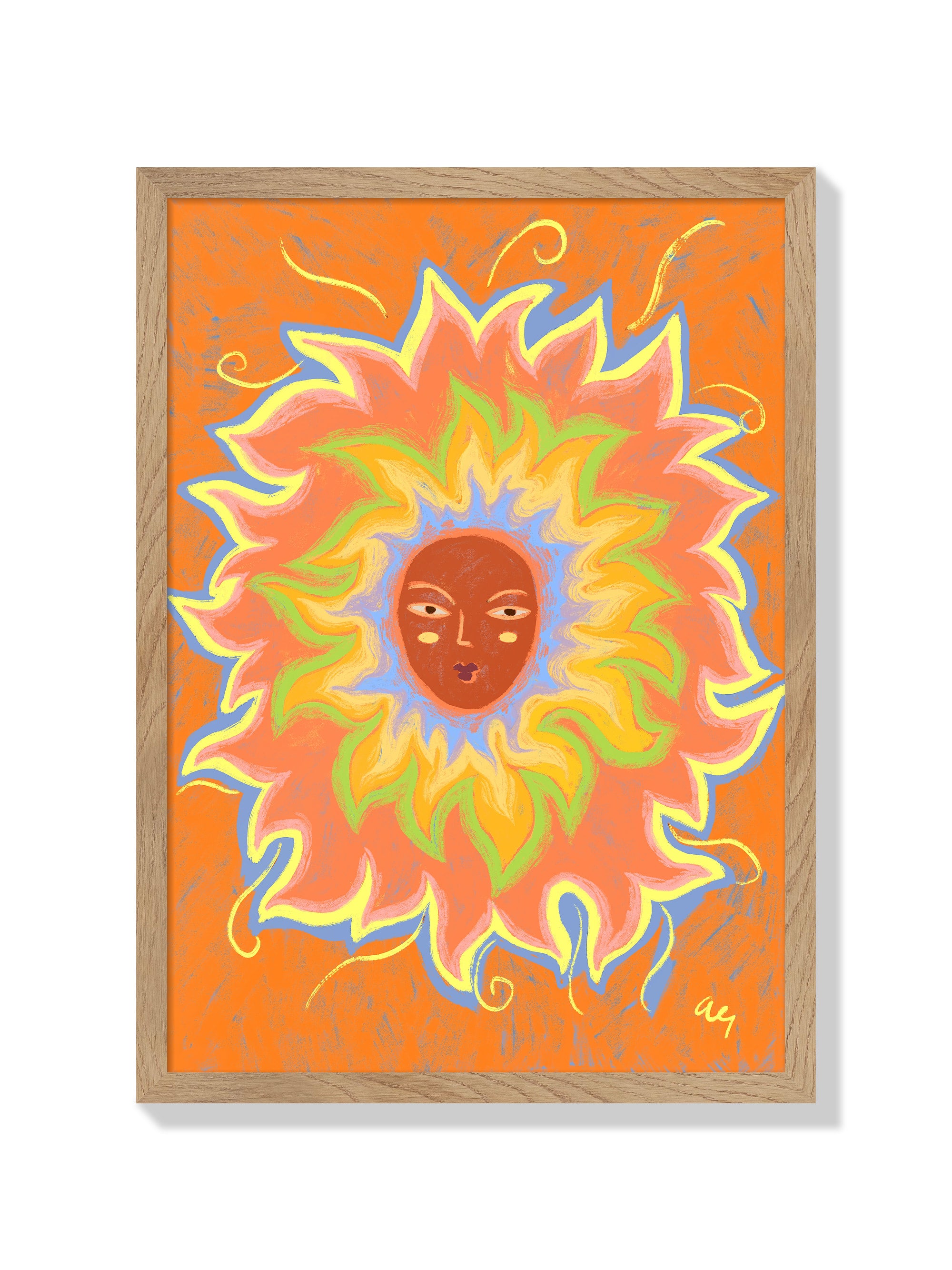Sunshine - Arty Guava - Natural Frame |frame=Natural Frame|