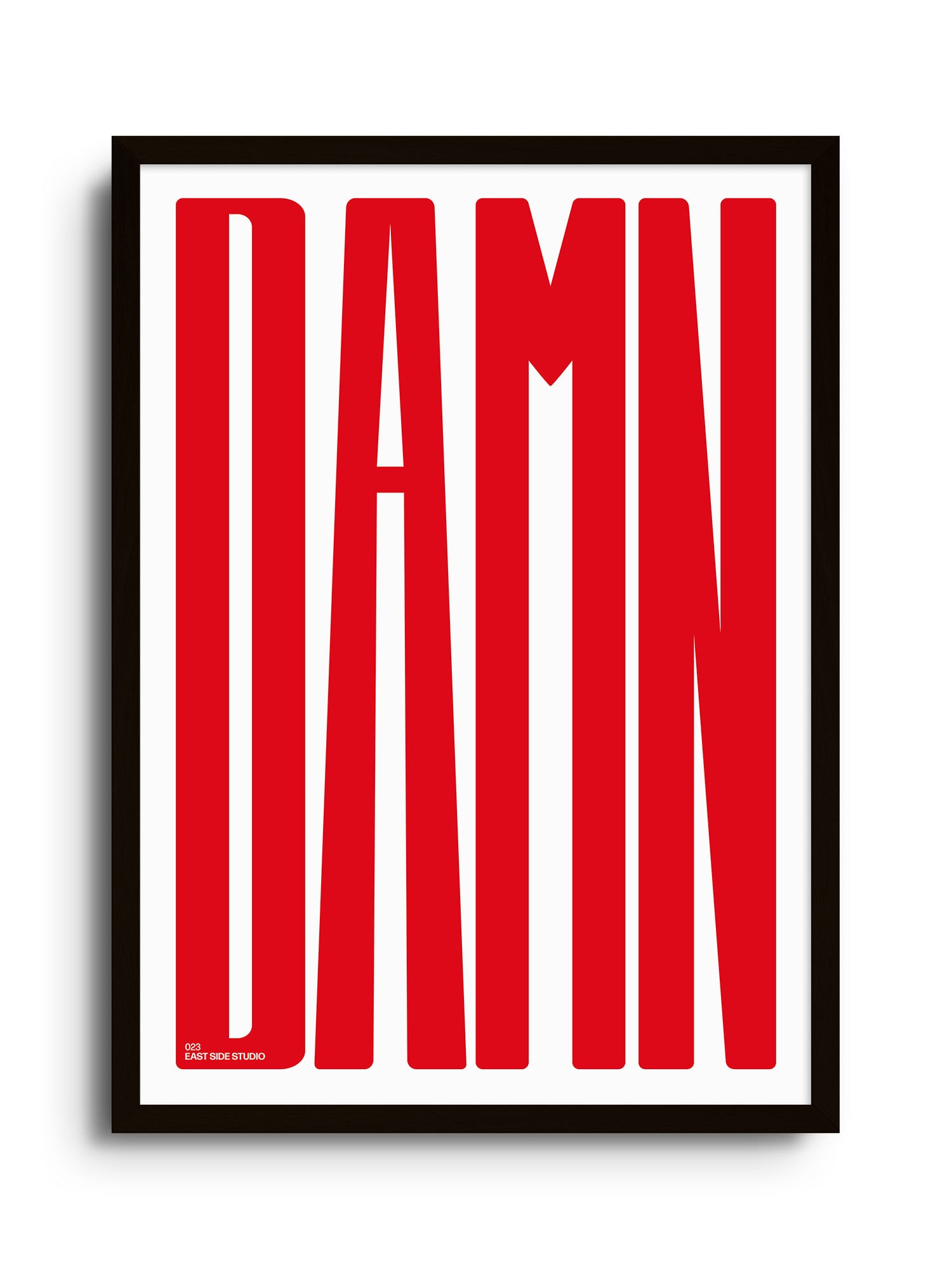 DAMN - Crimson - East Side Studio - Art Prints