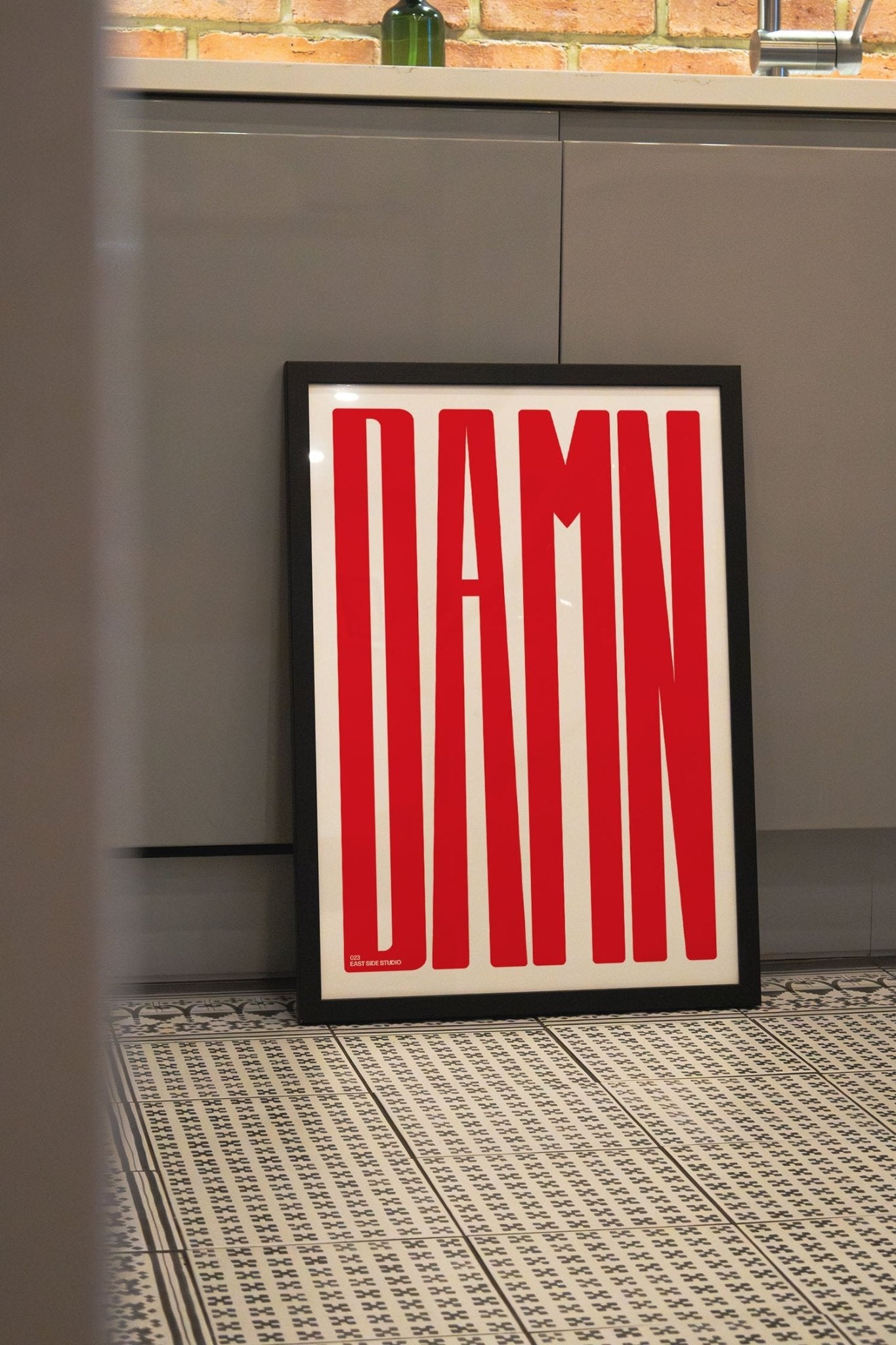 DAMN - Crimson - East Side Studio - Art Prints