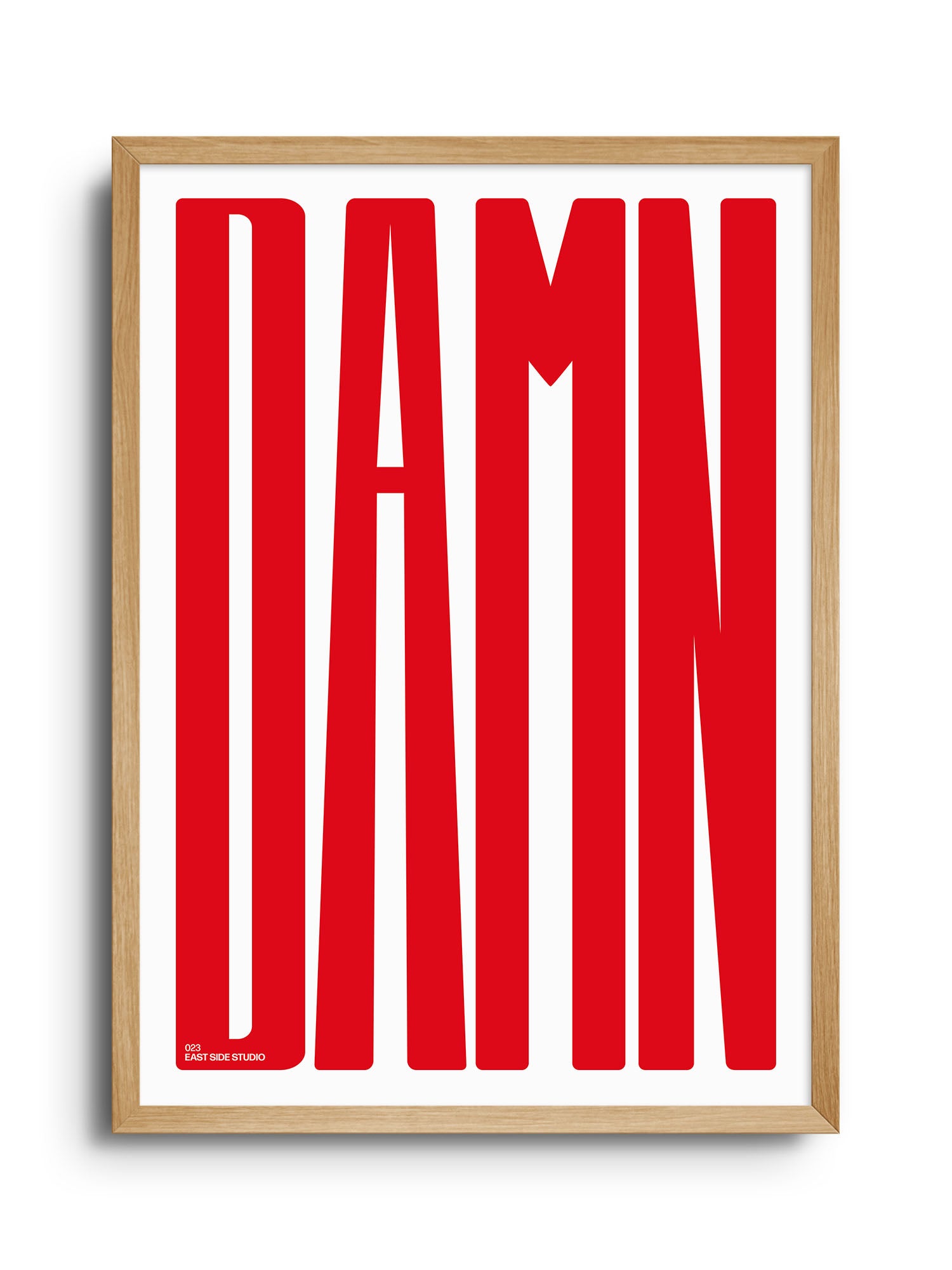 DAMN - Crimson - East Side Studio - Art Prints