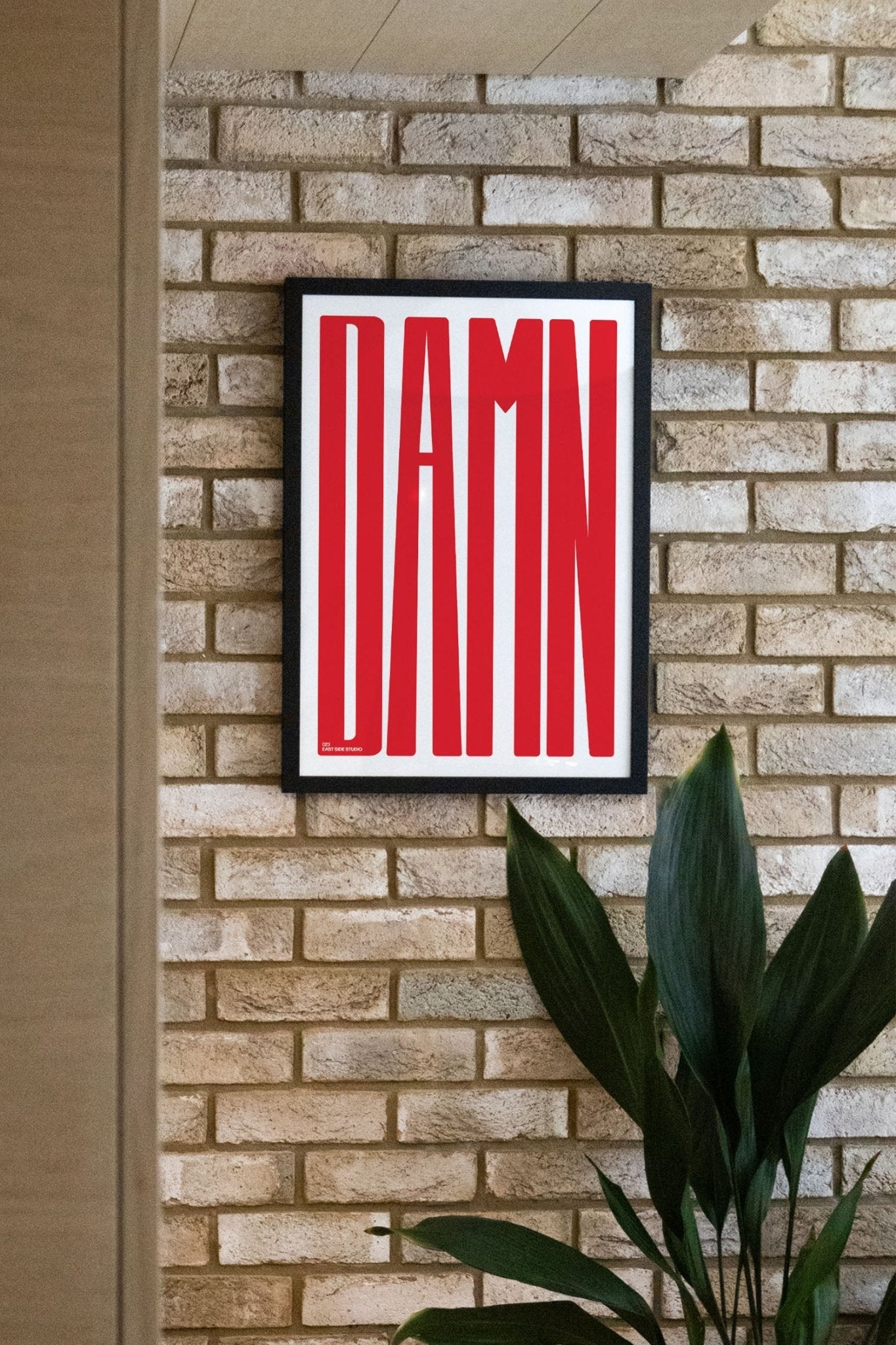 DAMN - Crimson - East Side Studio - Art Prints