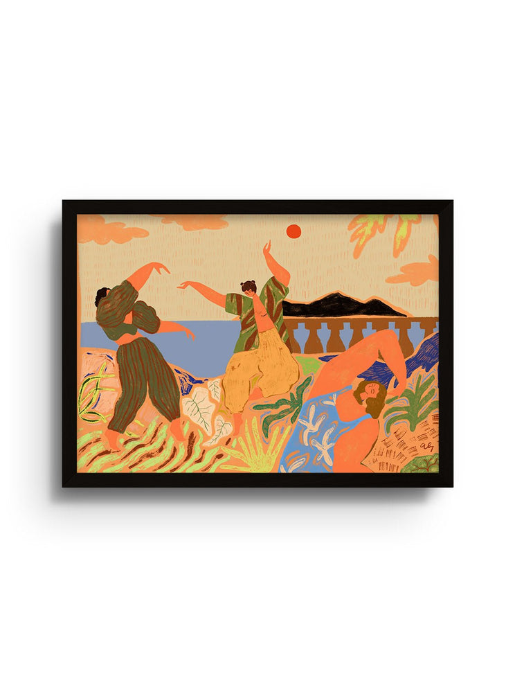 Dancing In Paradise - Arty Guava - East Side Studio - Art Prints