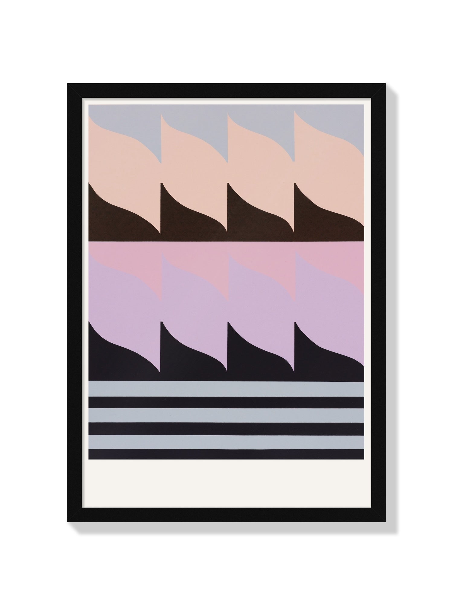 "Rollers 12k fine art print by Rikki Hewitt in black frame" |frame=Black Frame|