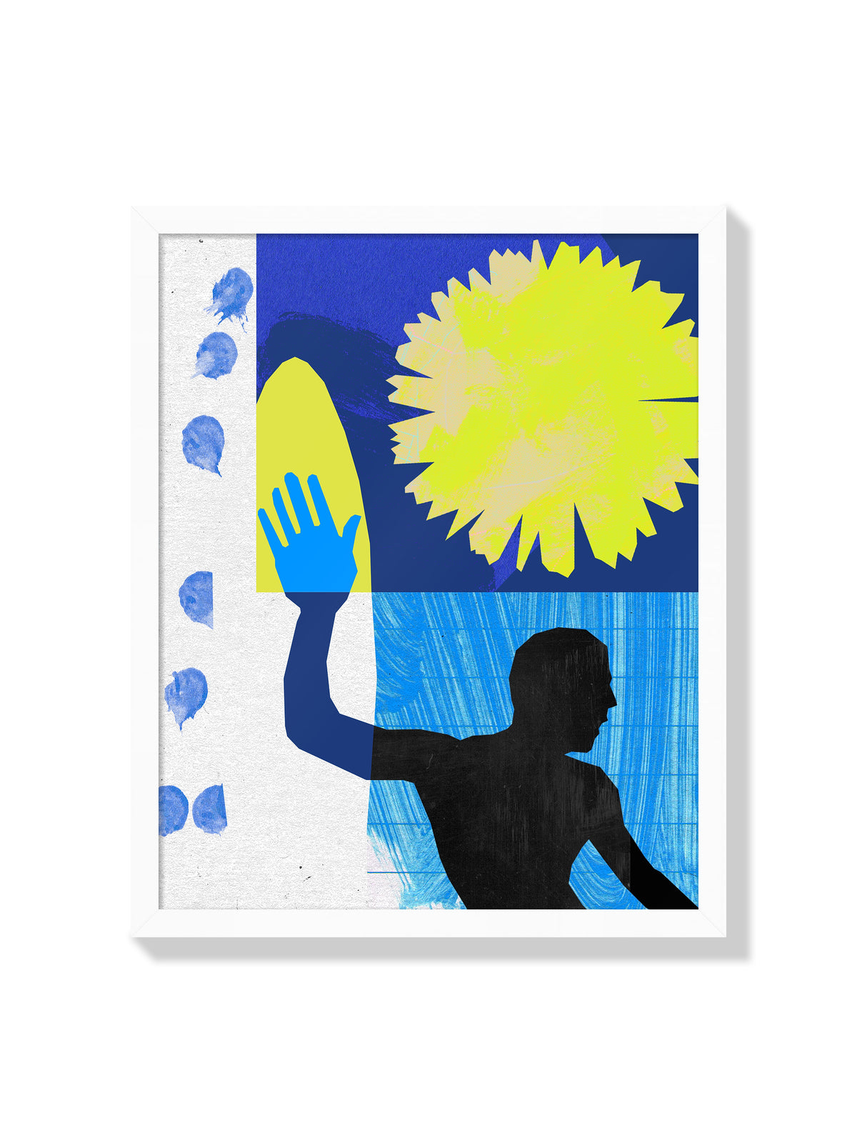 Surf And Sunshine - Sian Roper - White Frame |frame=White Frame|