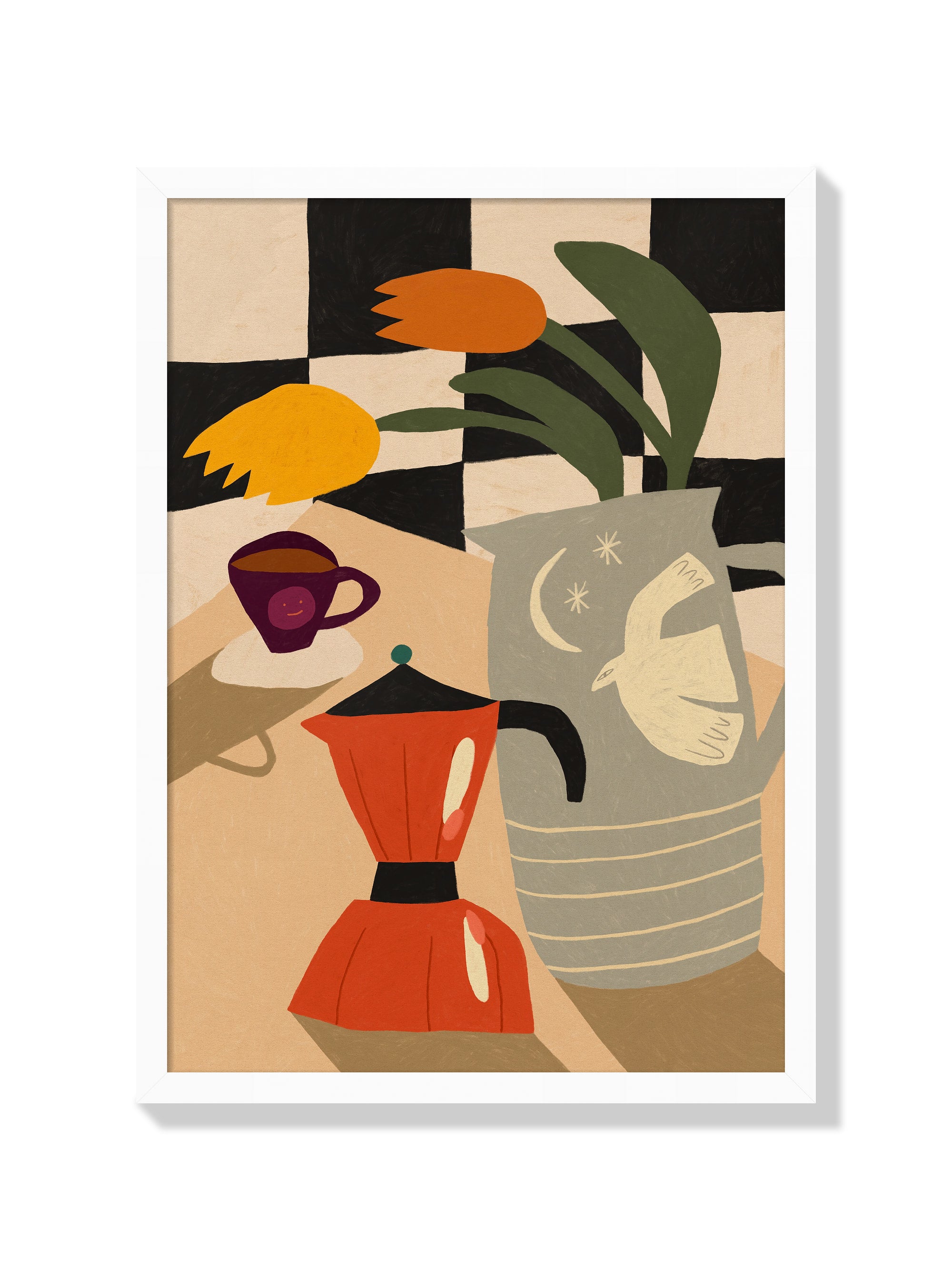Table Scene - Sophie Deller  - White Frame |frame=White Frame|
