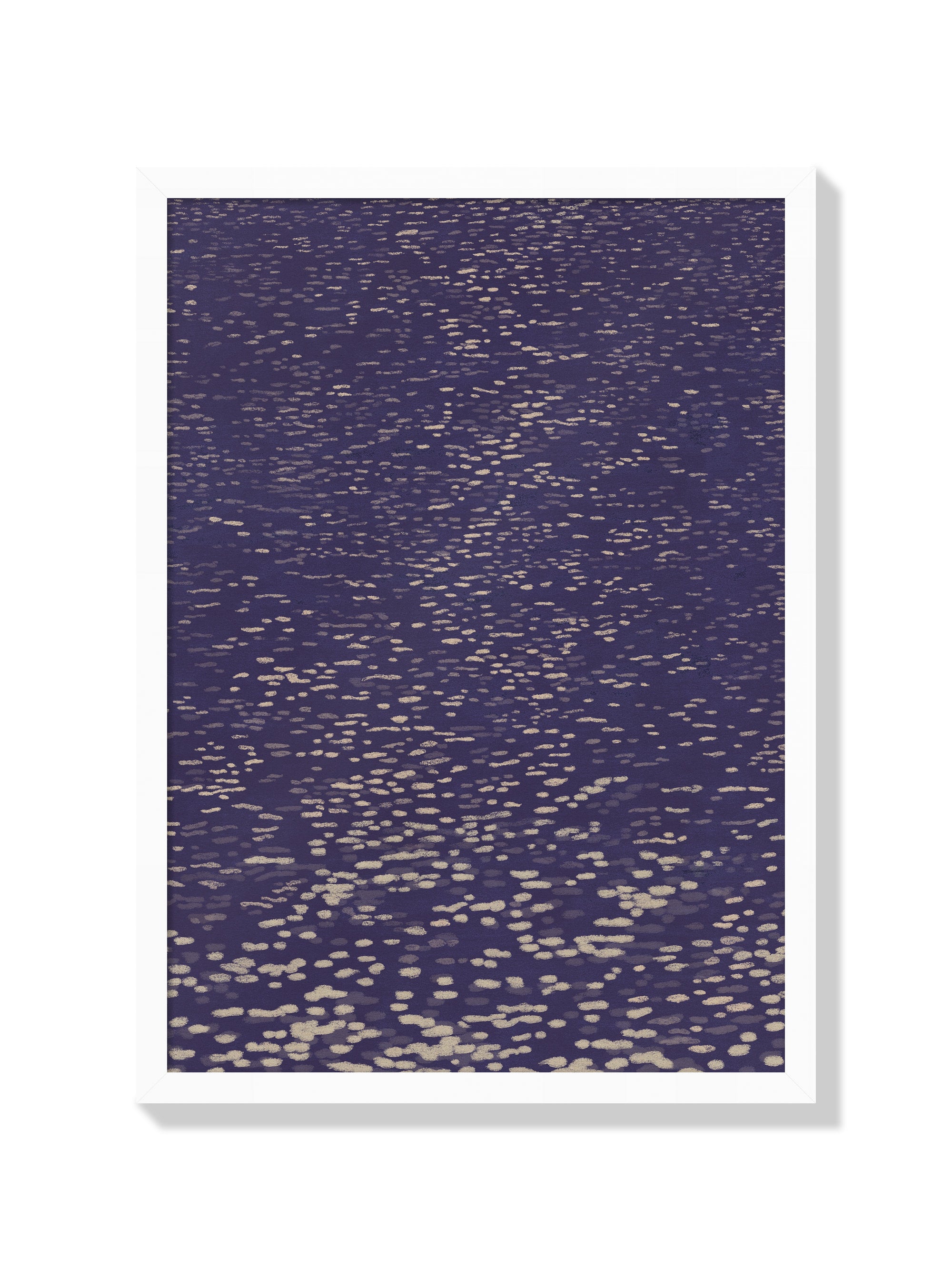 The Sea (moonlight Variation) - Sophie Deller  - White Frame |frame=White Frame|