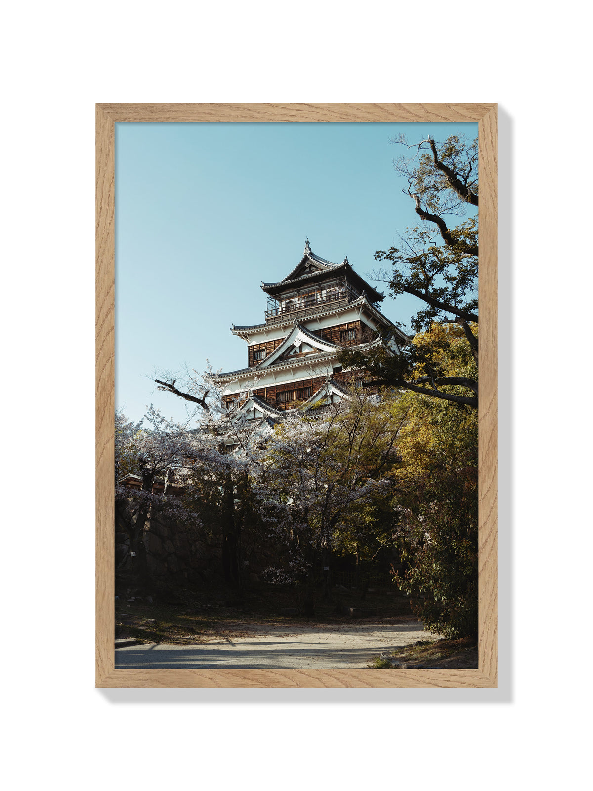 Hiroshima Castle - Jonny Gleason - Natural Frame |frame=Natural Frame|
