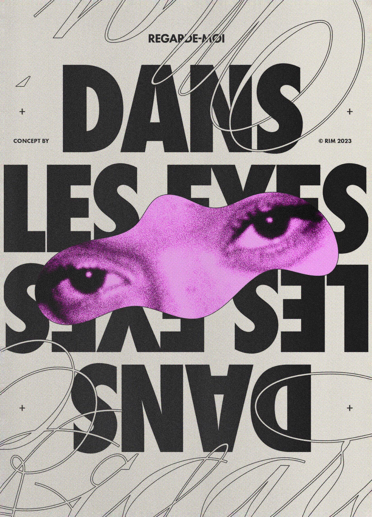 a poster for a concert with a woman's face