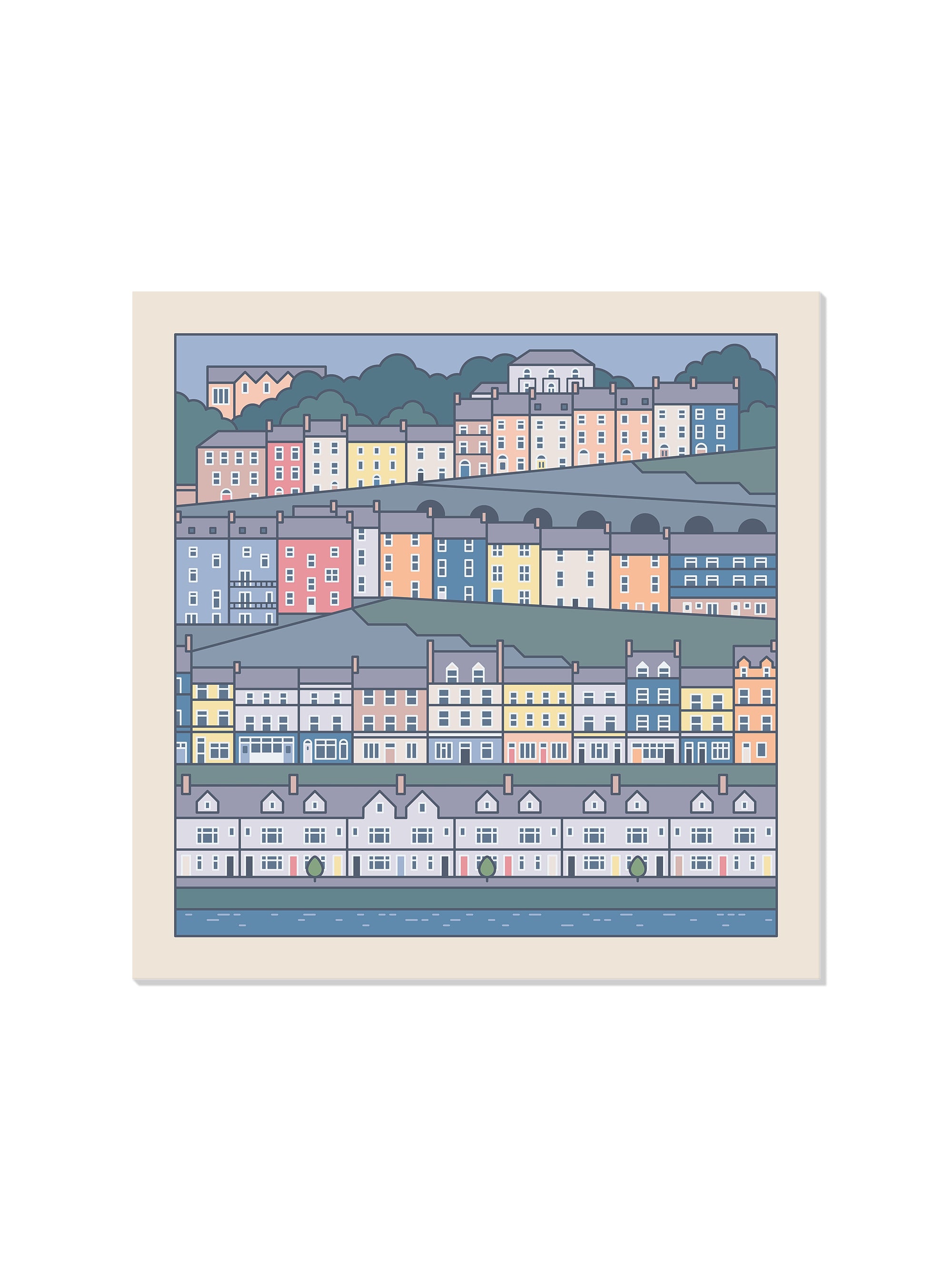 Settlements 11 – Cobh, Ireland - Rick Crane - Unframed |frame=Unframed|