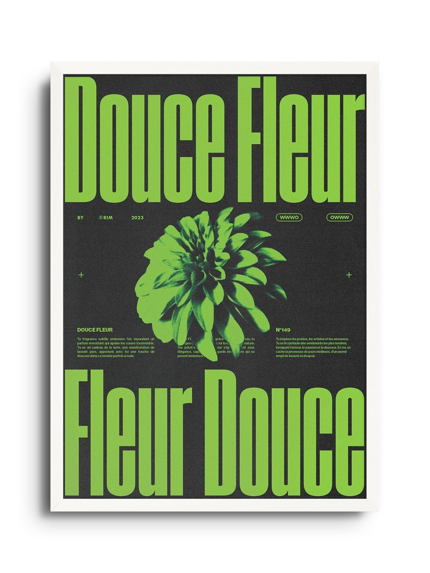 Douce Fleur - Rīm Atelier - East Side Studio - Art Prints