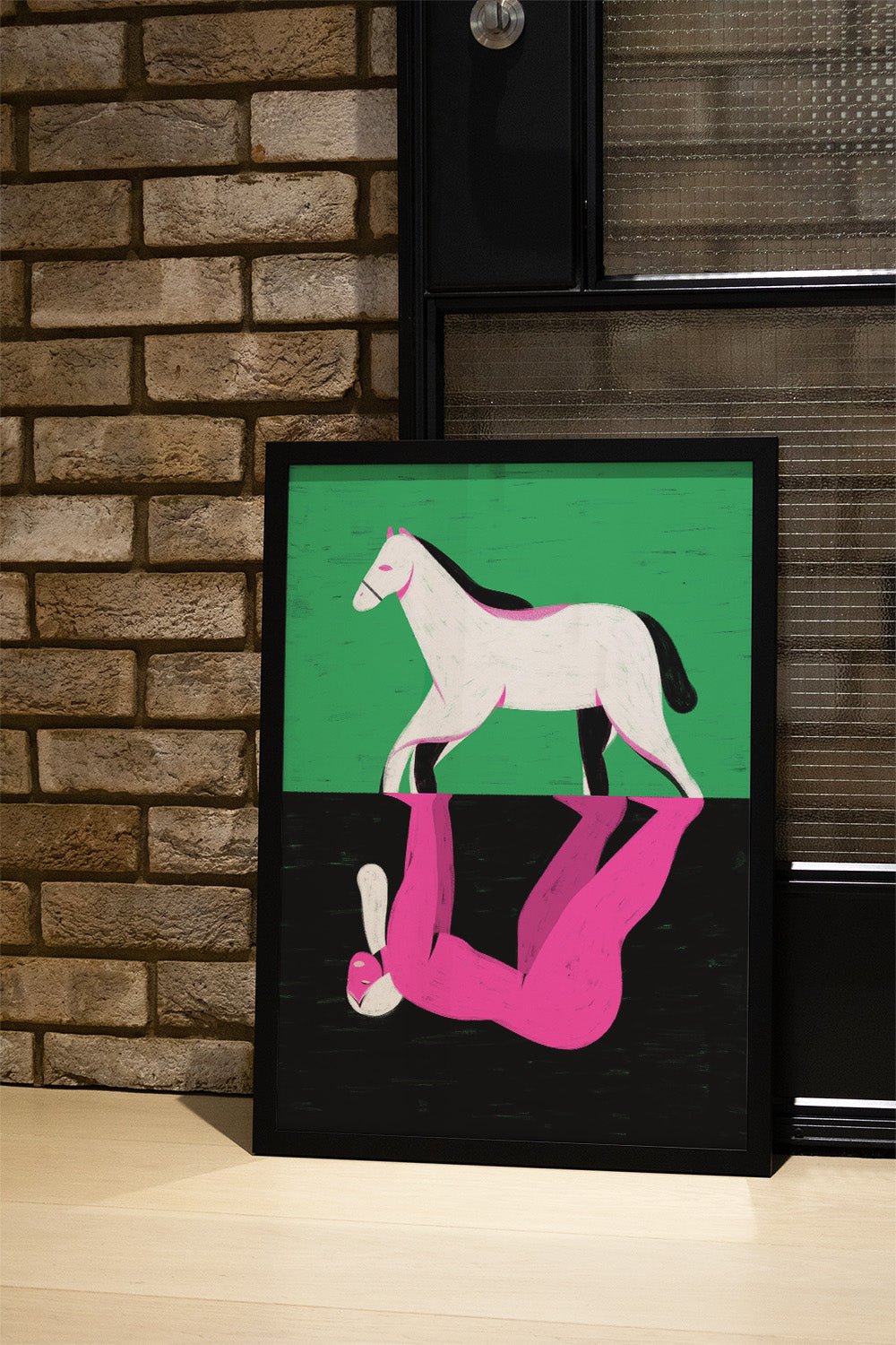 Dualities of a Women and a Horse - Erika Lourenço - East Side Studio - Art Prints