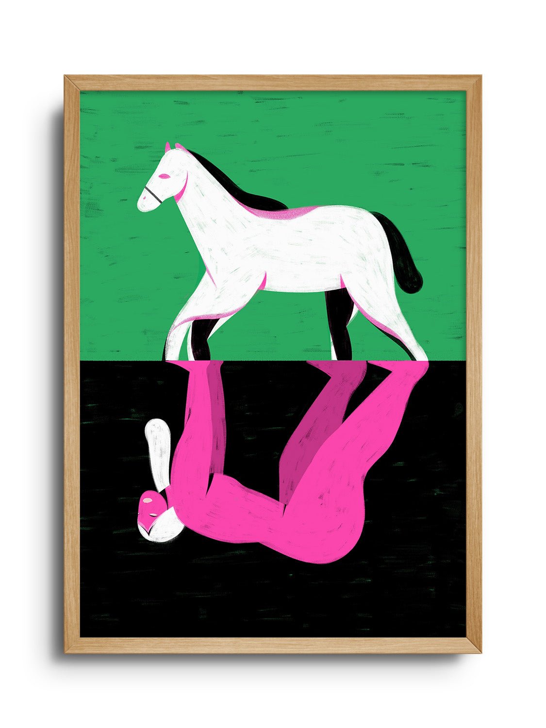 Dualities of a Women and a Horse - Erika Lourenço - East Side Studio - Art Prints