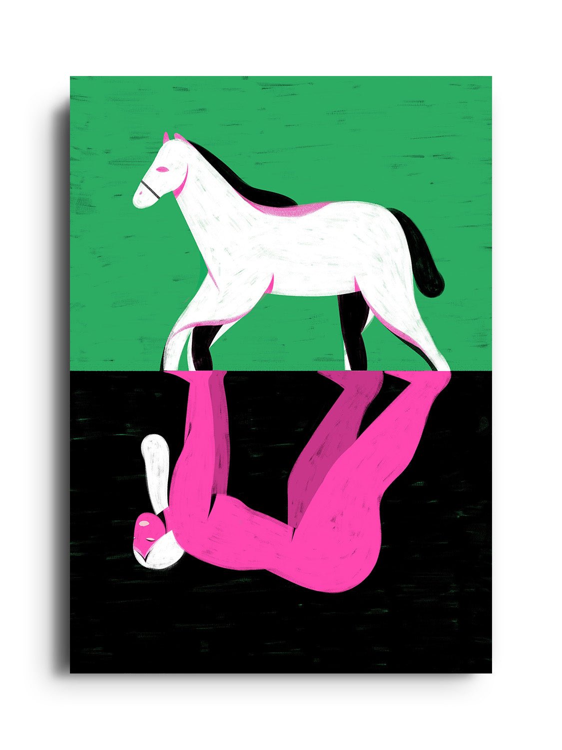 Dualities of a Women and a Horse - Erika Lourenço - East Side Studio - Art Prints