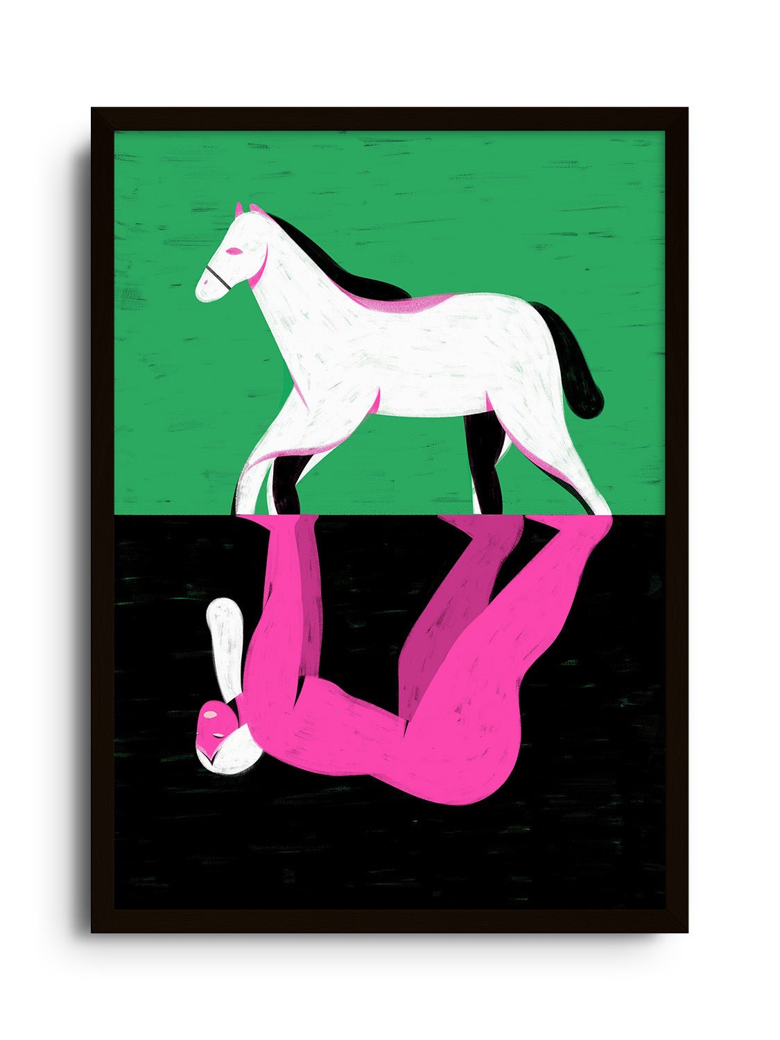 Dualities of a Women and a Horse - Erika Lourenço - East Side Studio - Art Prints