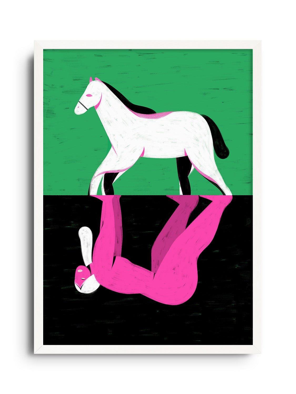 Dualities of a Women and a Horse - Erika Lourenço - East Side Studio - Art Prints