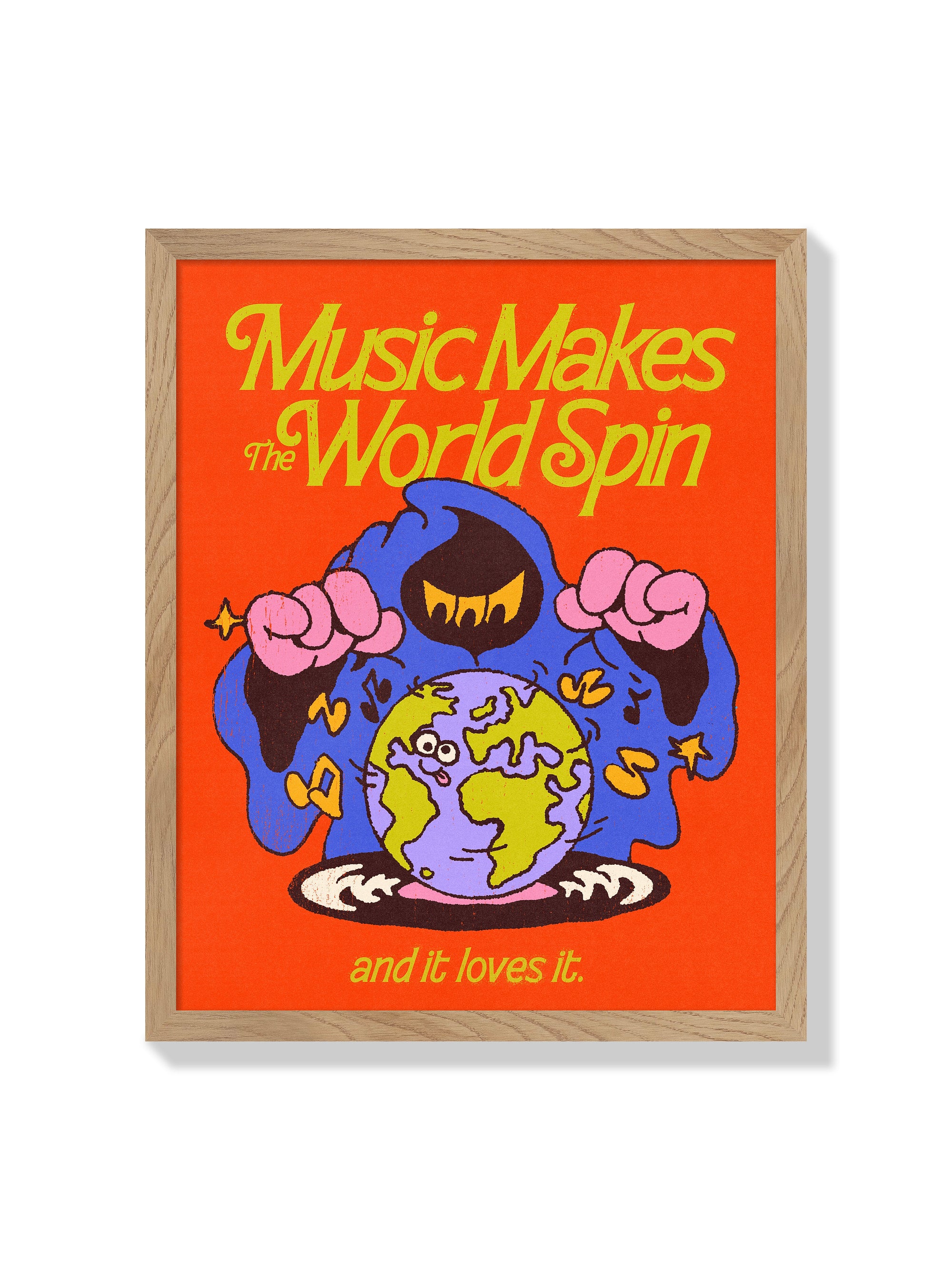 Music Makes The World Spin - My Sunbeam - Natural Frame |frame=Natural Frame|