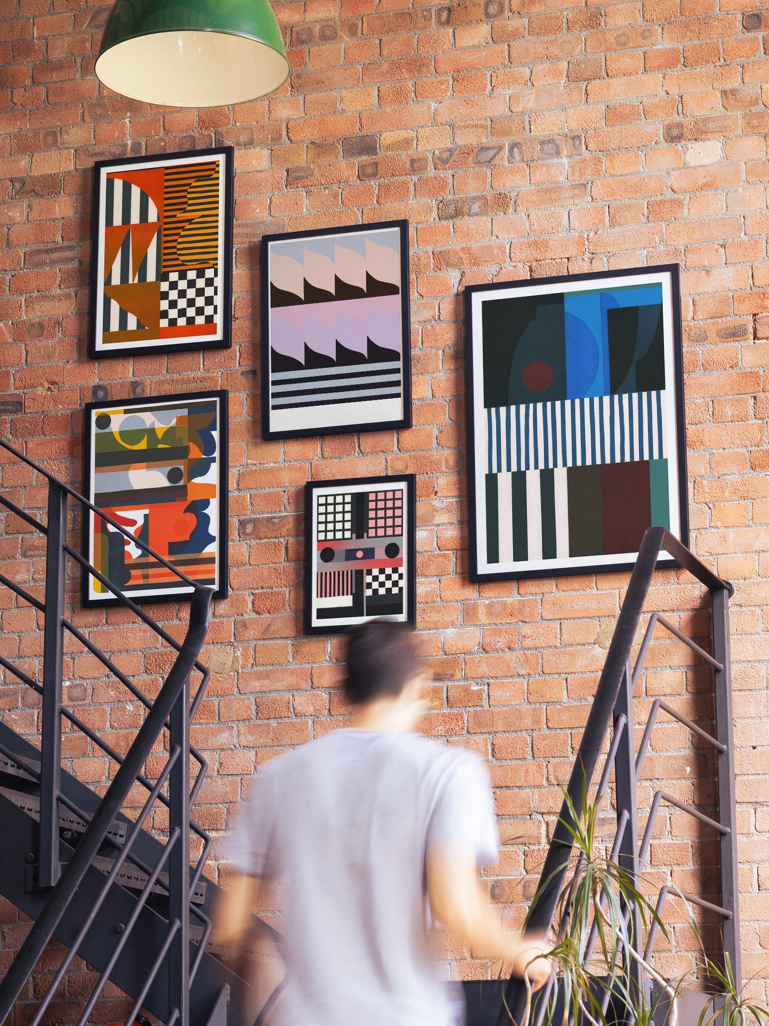 "Rollers 12k" by Rikki Hewitt in black frame displayed in styled interior setting. |type=lifestyle|