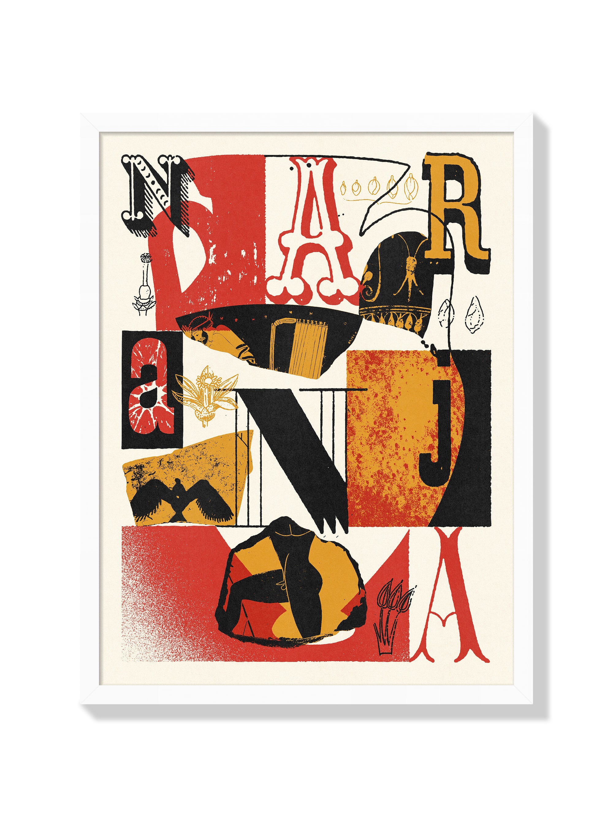 Naranja - Mateus Teixeira - White Frame |frame=White Frame|