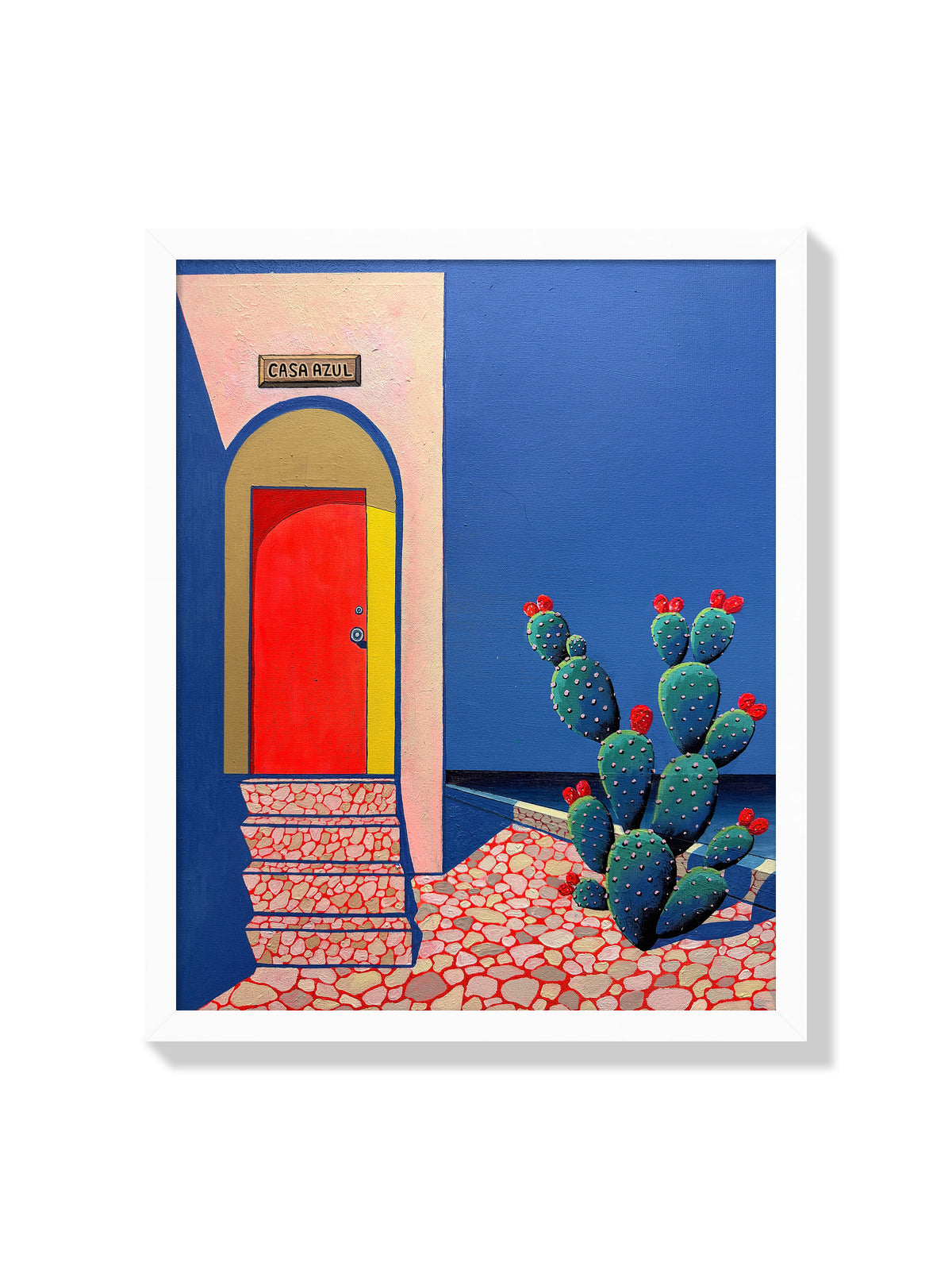 Casa Azul - Lucy Reed - White Frame |frame=White Frame|
