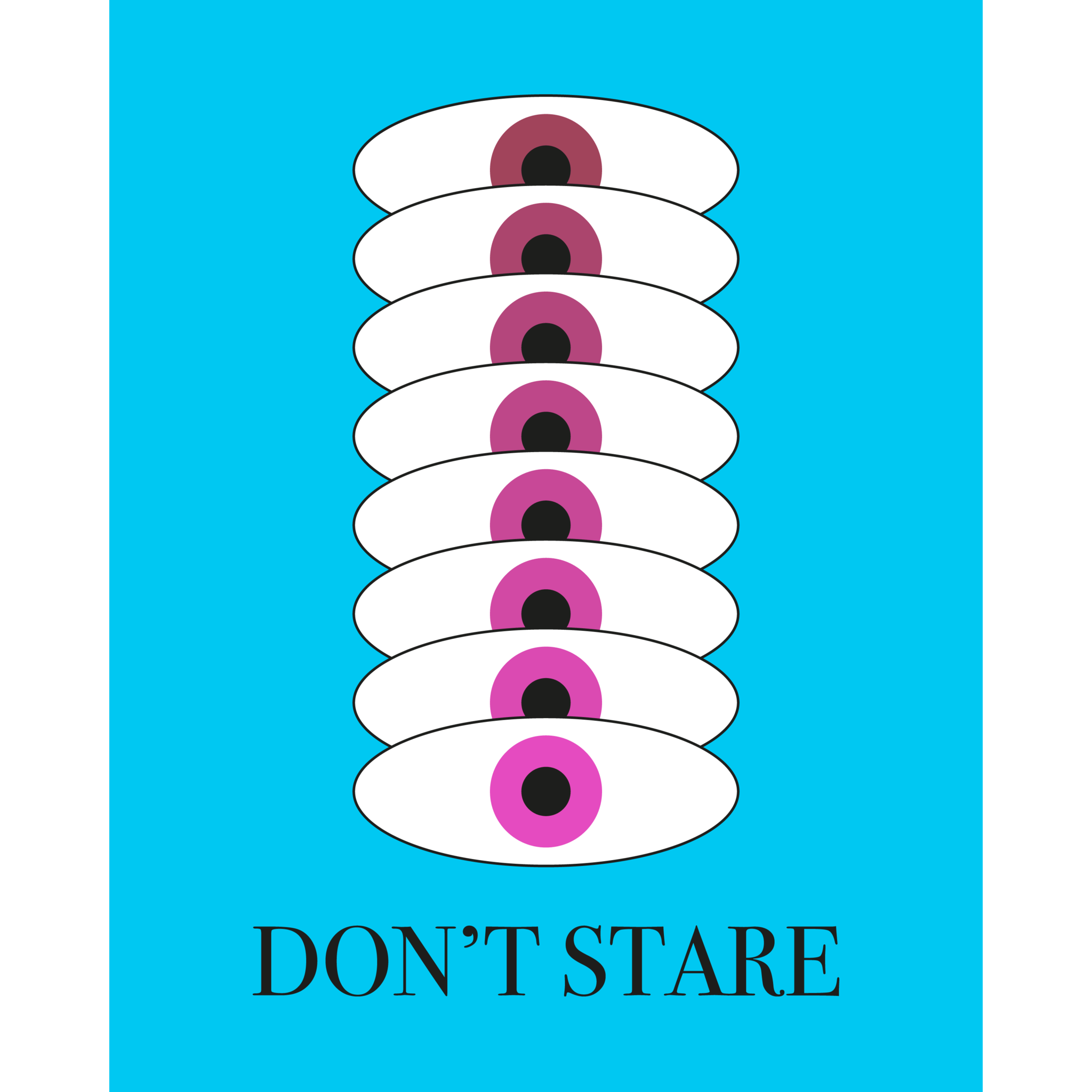 Don't Stare - Blue