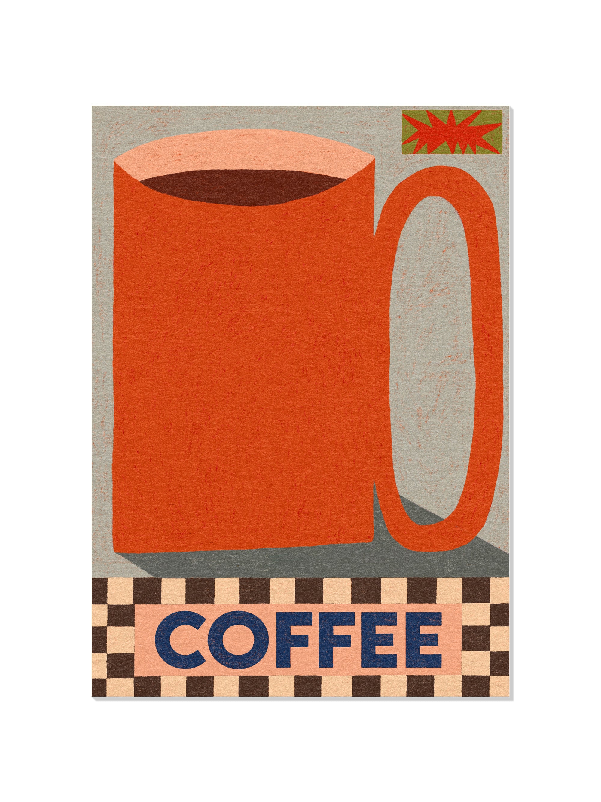 Coffee - Sophie Deller  - Unframed |frame=Unframed|