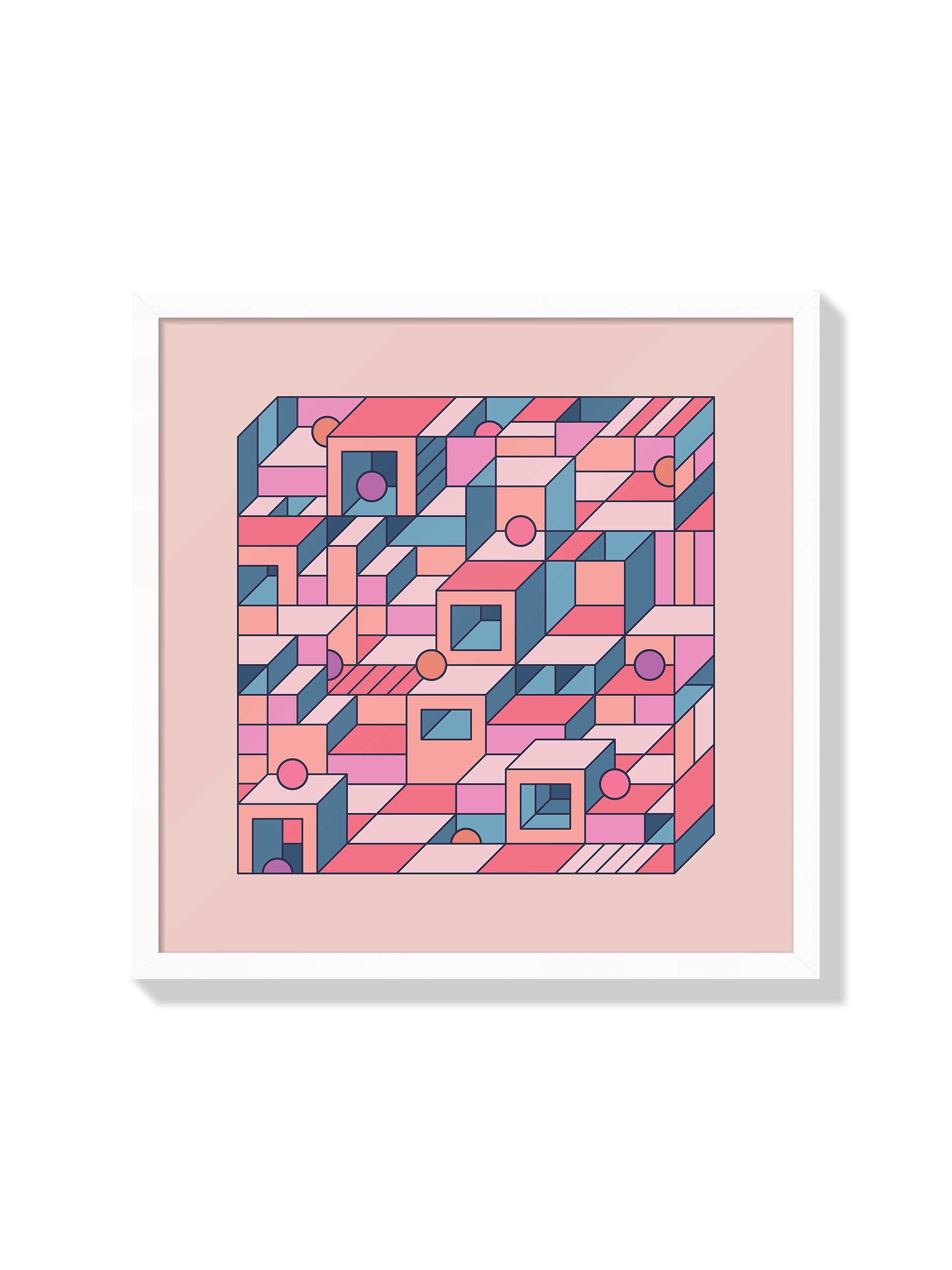 Mental Block 04 - Rick Crane - White Frame |frame=White Frame|