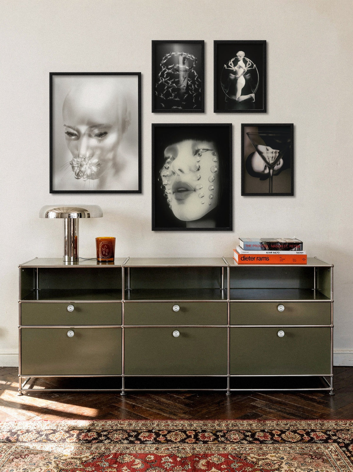 All Flowers In Time Bend Towards The Sun II - Denisa Rahma - 3:4_GWBlack_150726 |type=gallerywall|
