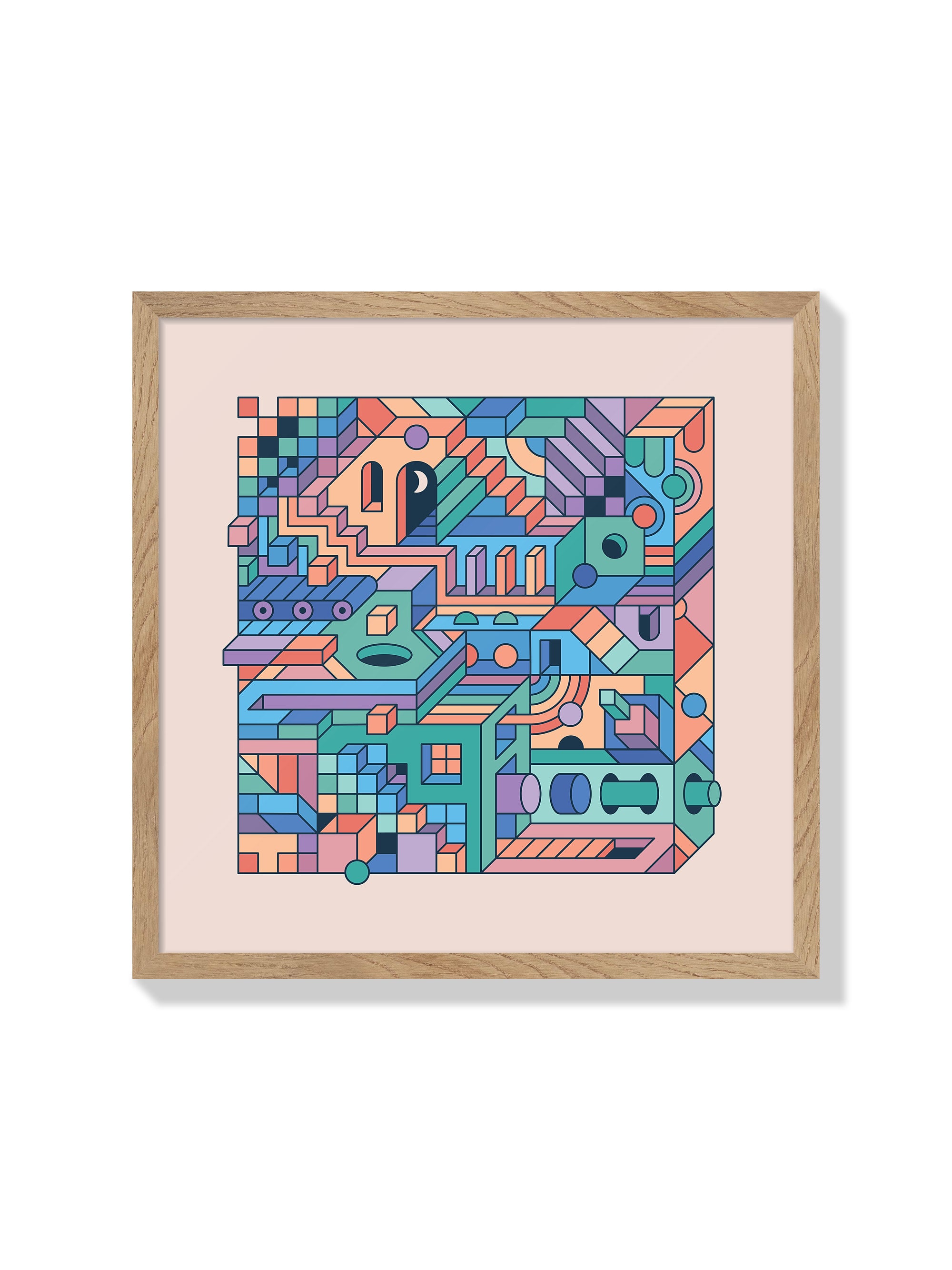 Mental Block 02 - Rick Crane - Natural Frame |frame=Natural Frame|