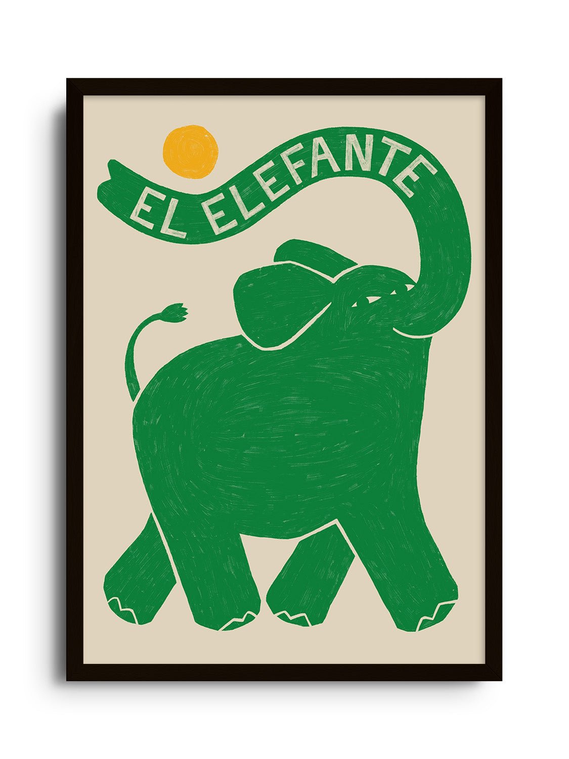 El Elefante - Manne Jalilian - East Side Studio - Art Prints