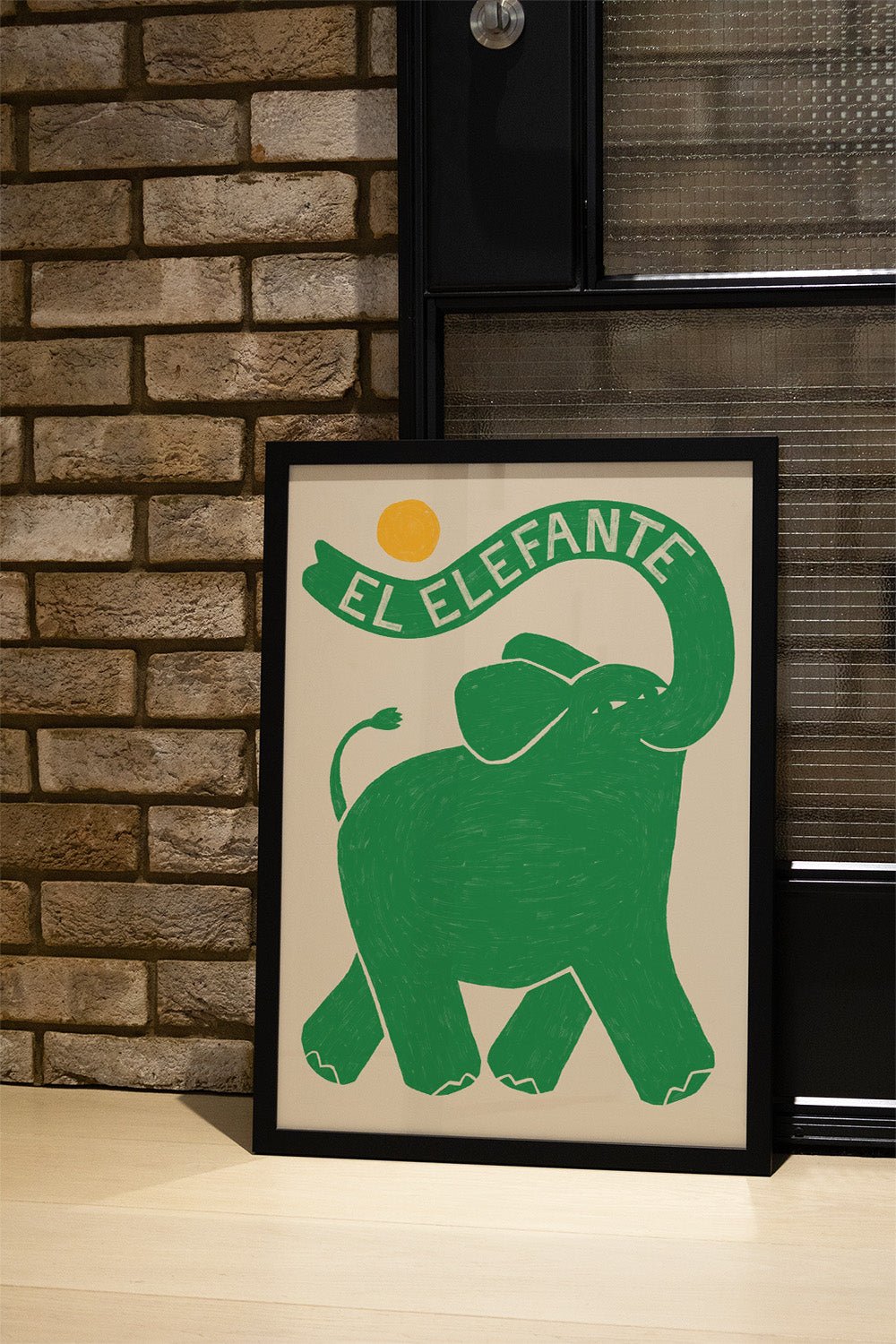 El Elefante - Manne Jalilian - East Side Studio - Art Prints