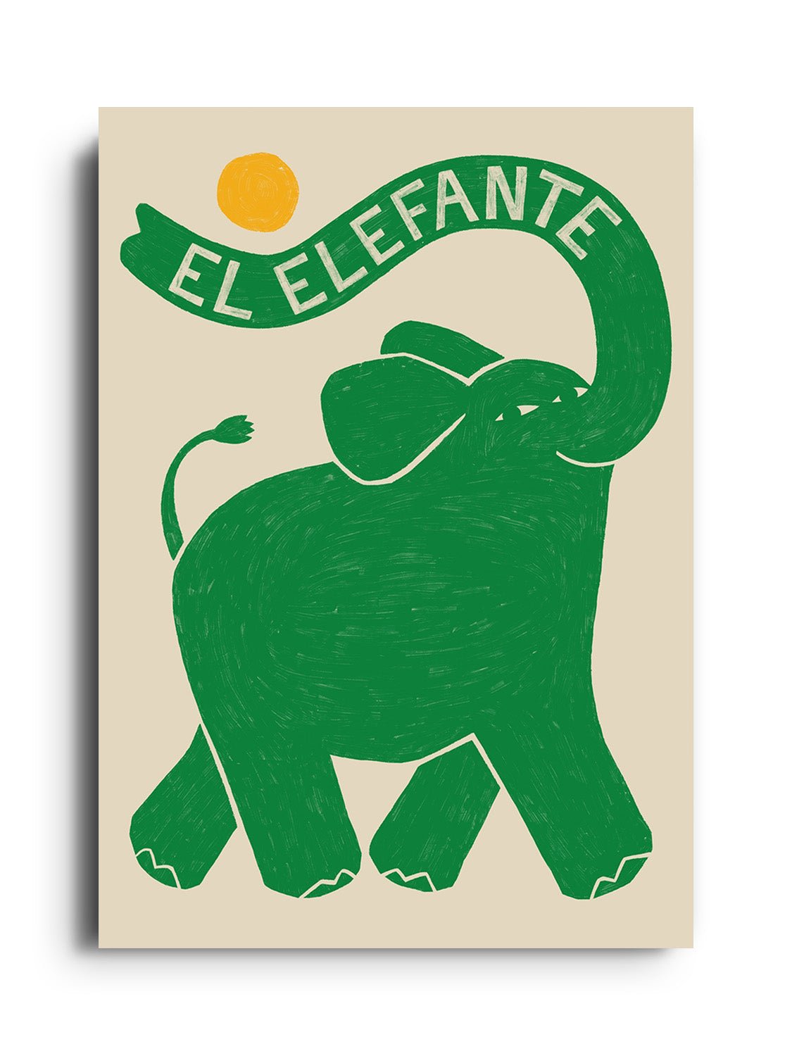 El Elefante - Manne Jalilian - East Side Studio - Art Prints