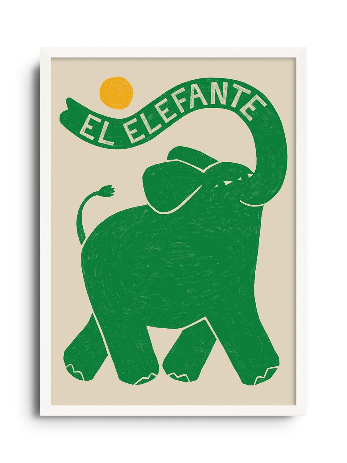 El Elefante - Manne Jalilian - East Side Studio - Art Prints