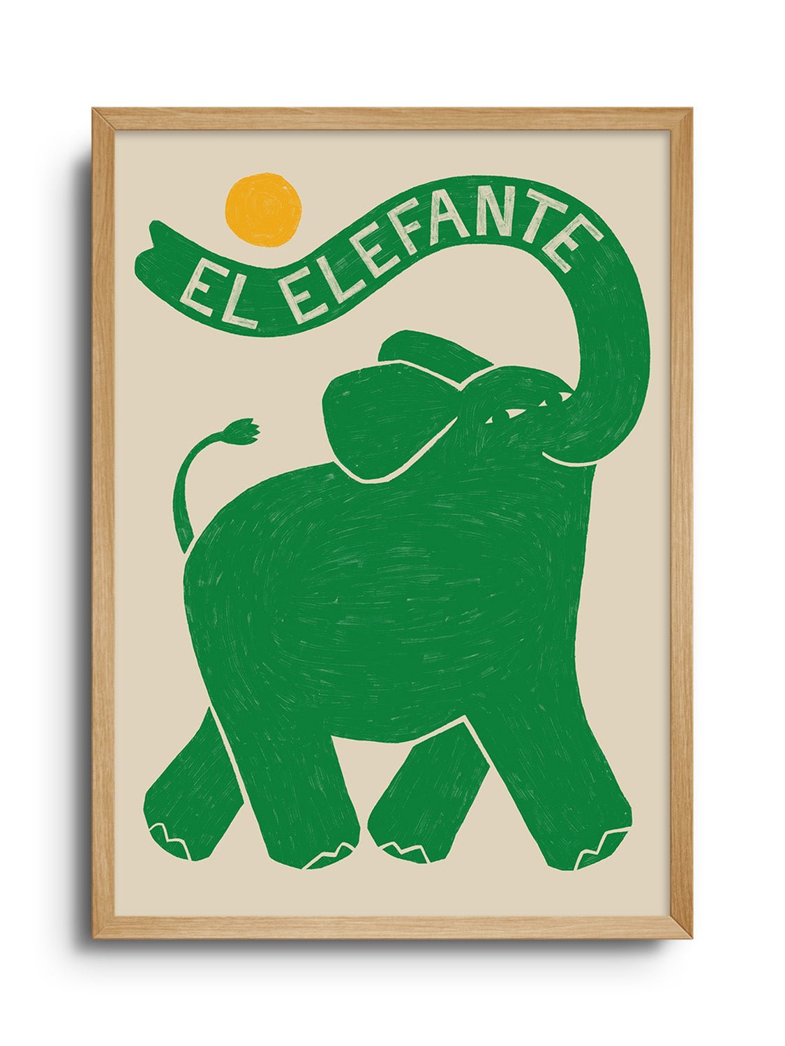 El Elefante - Manne Jalilian - East Side Studio - Art Prints