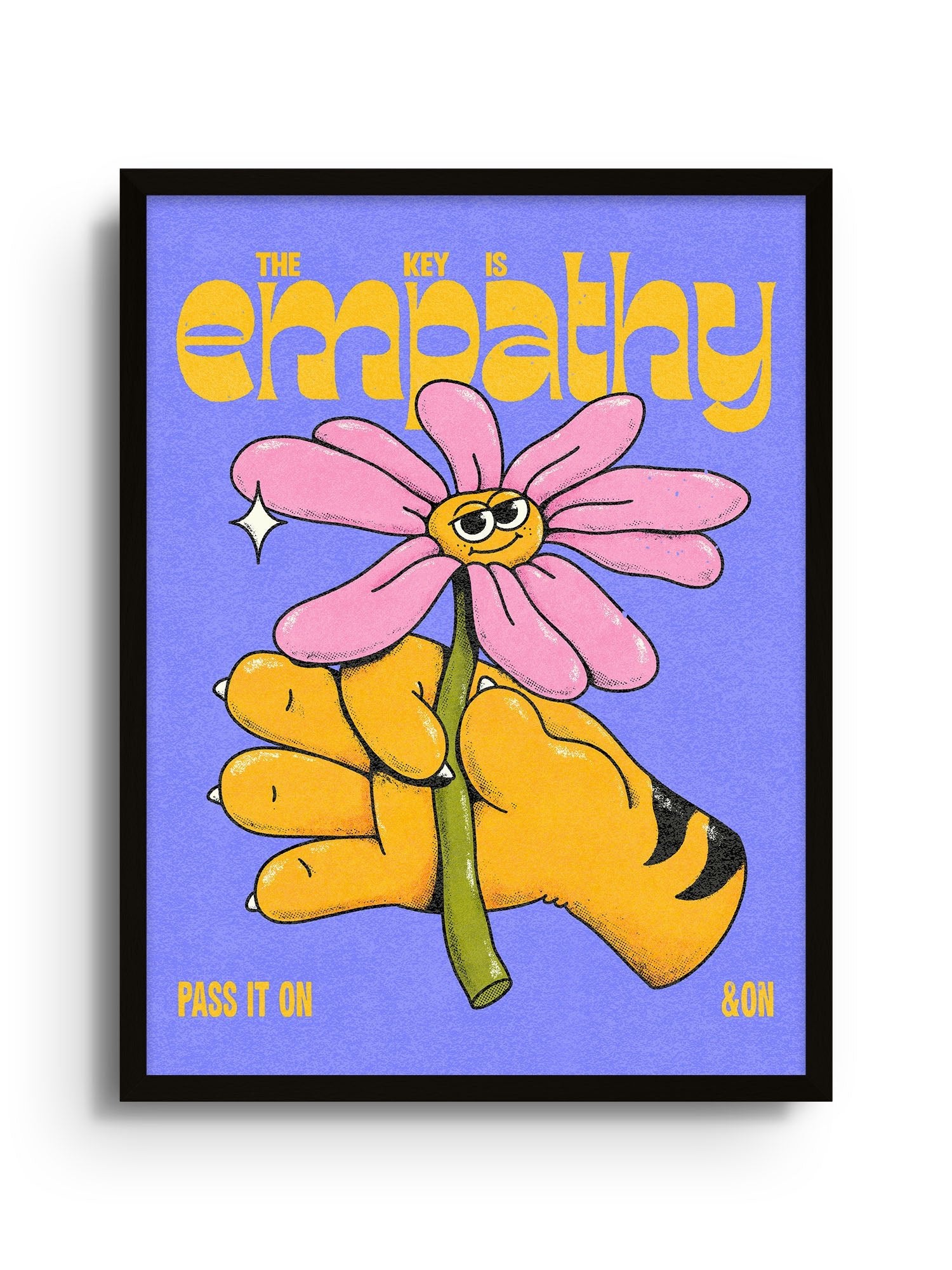 Empathy - Purple - My Sunbeam - East Side Studio - Art Prints