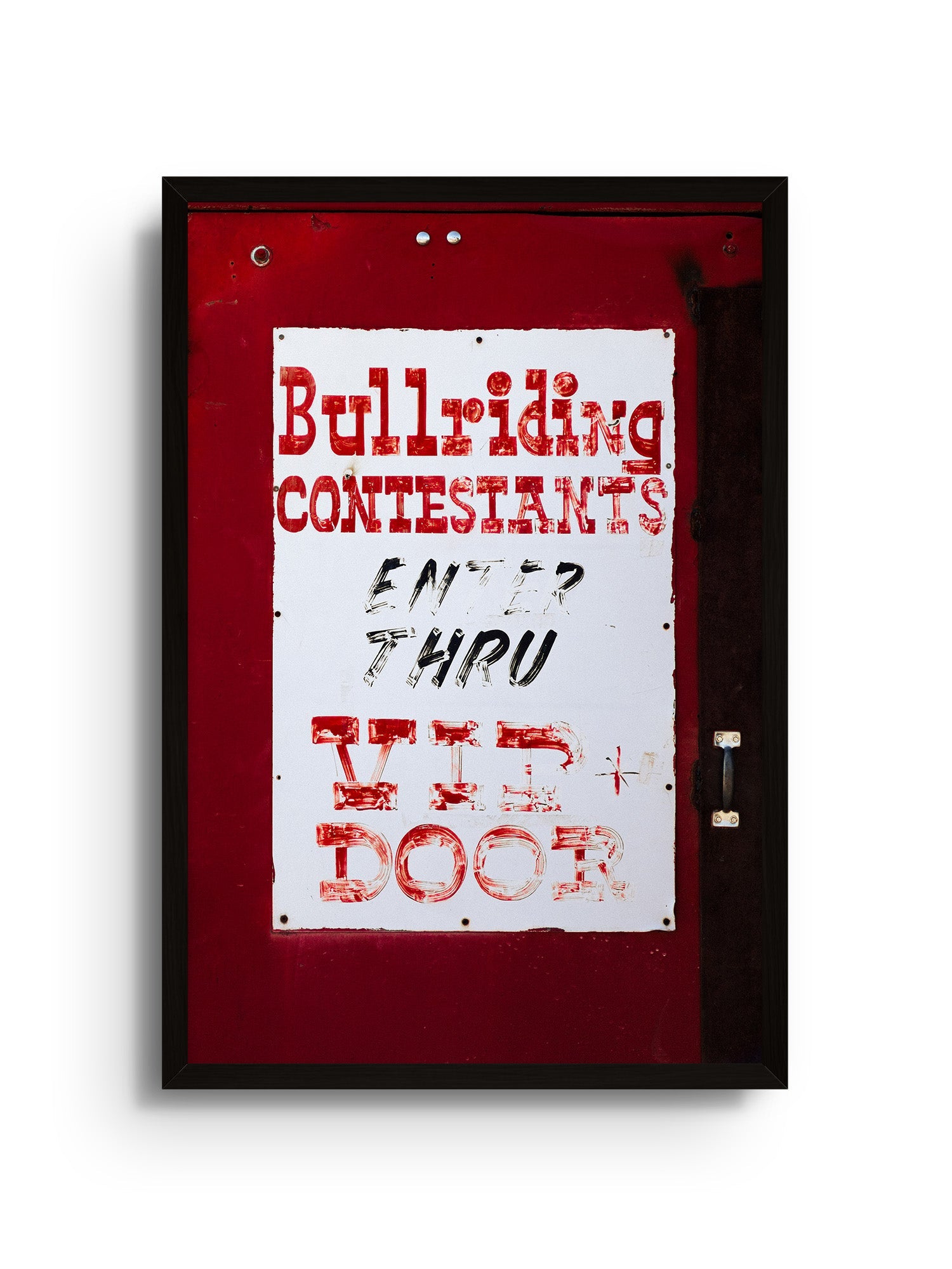 Enter Thru VIP Door - Philip Jobling - East Side Studio - Art Prints