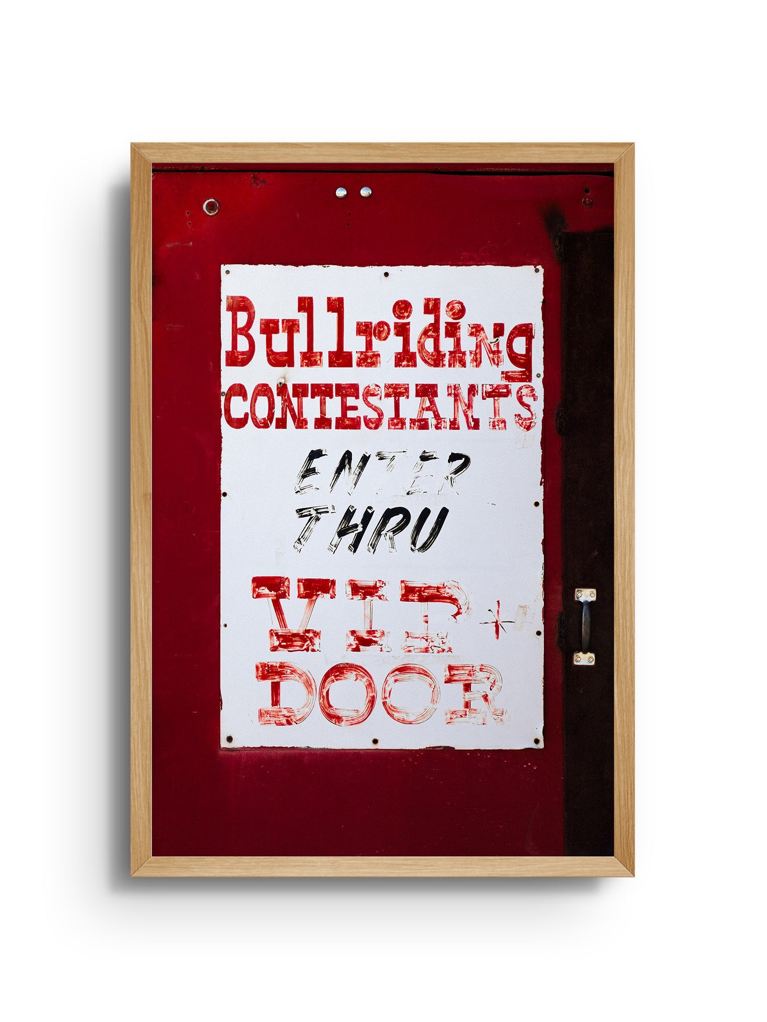 Enter Thru VIP Door - Philip Jobling - East Side Studio - Art Prints