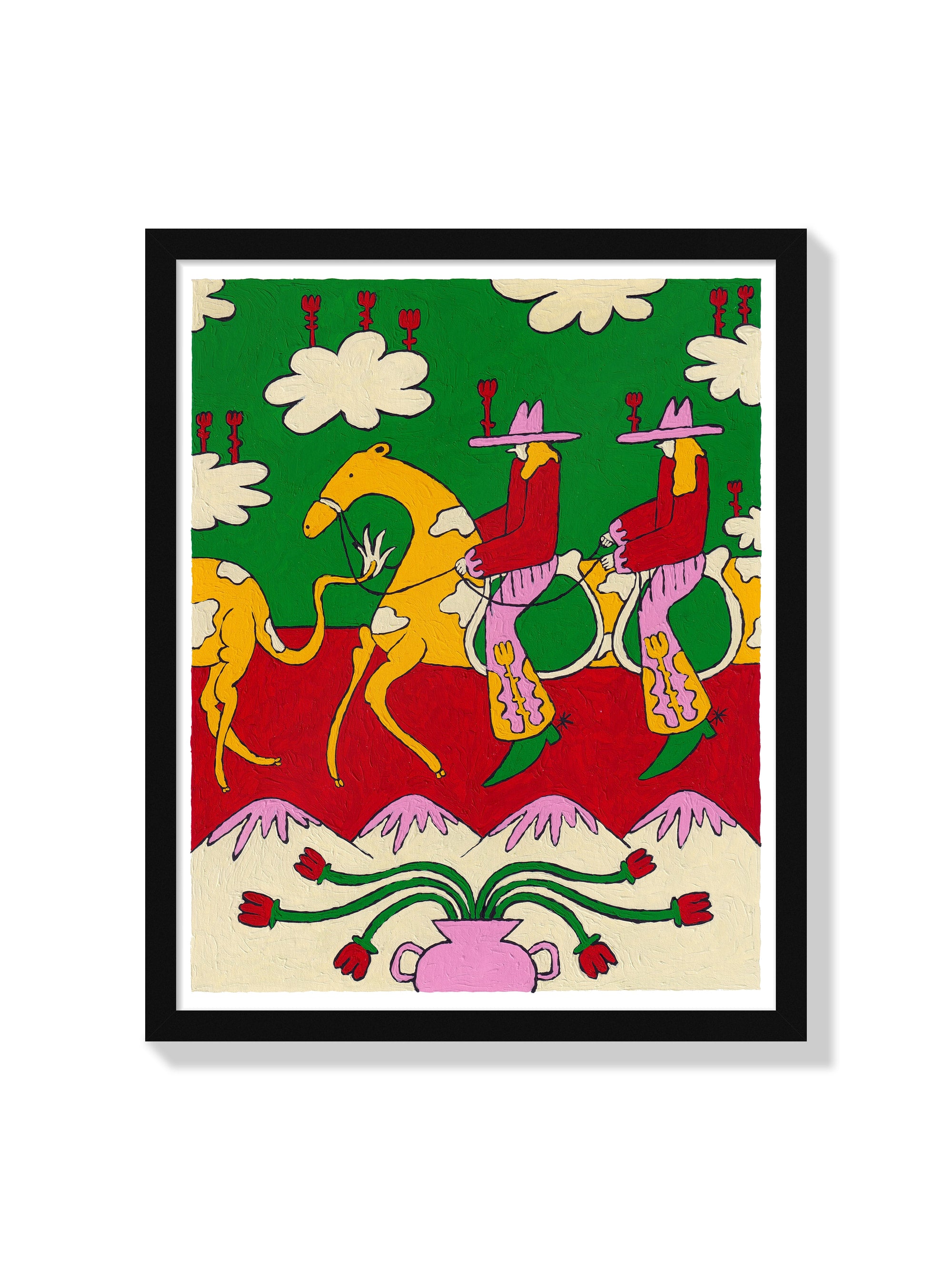 Guardians of the Tulips - Maria Barrera - Black Frame |frame=Black Frame|