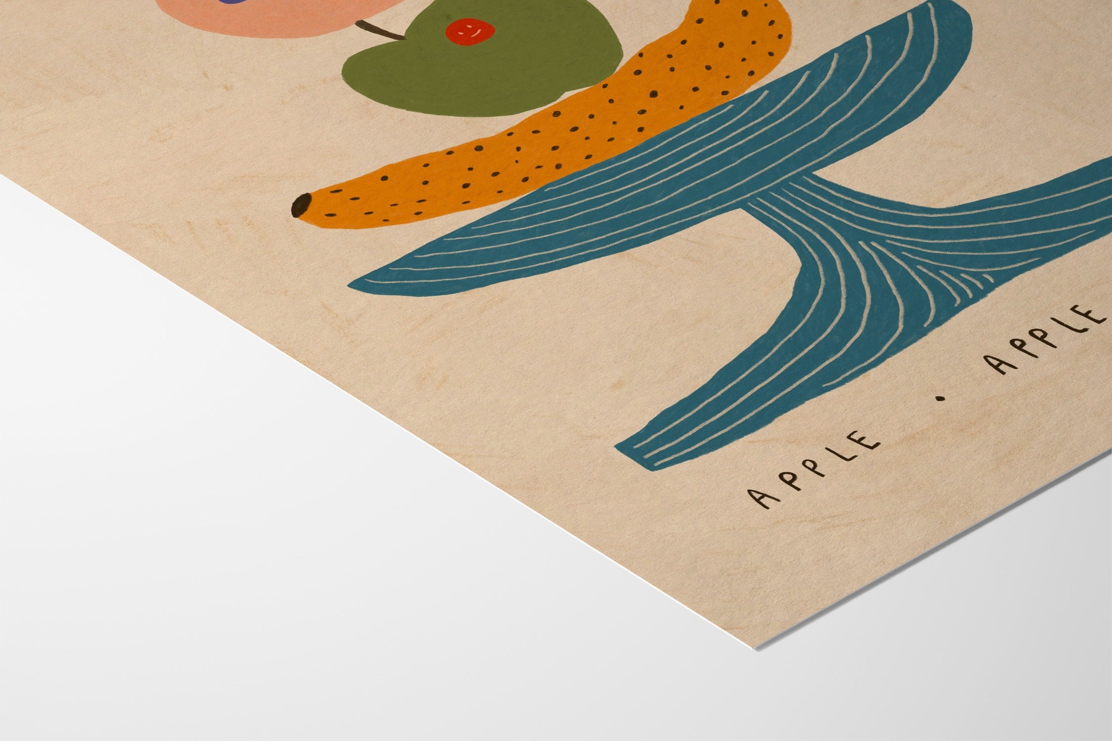 Apple Apple Banana - Sophie Deller - Fine Art Paper 200gsm |type=paper|